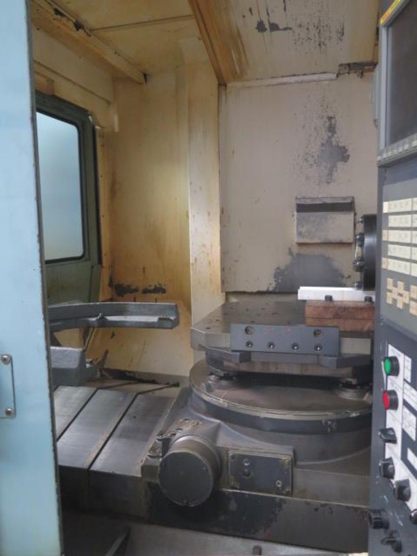 Nigata SPN66 2-Pallet 4-Axis CNC HMC s/n 46600095 w/ Fanuc 16i-M Controls, SOLD AS IS - Image 5 of 24