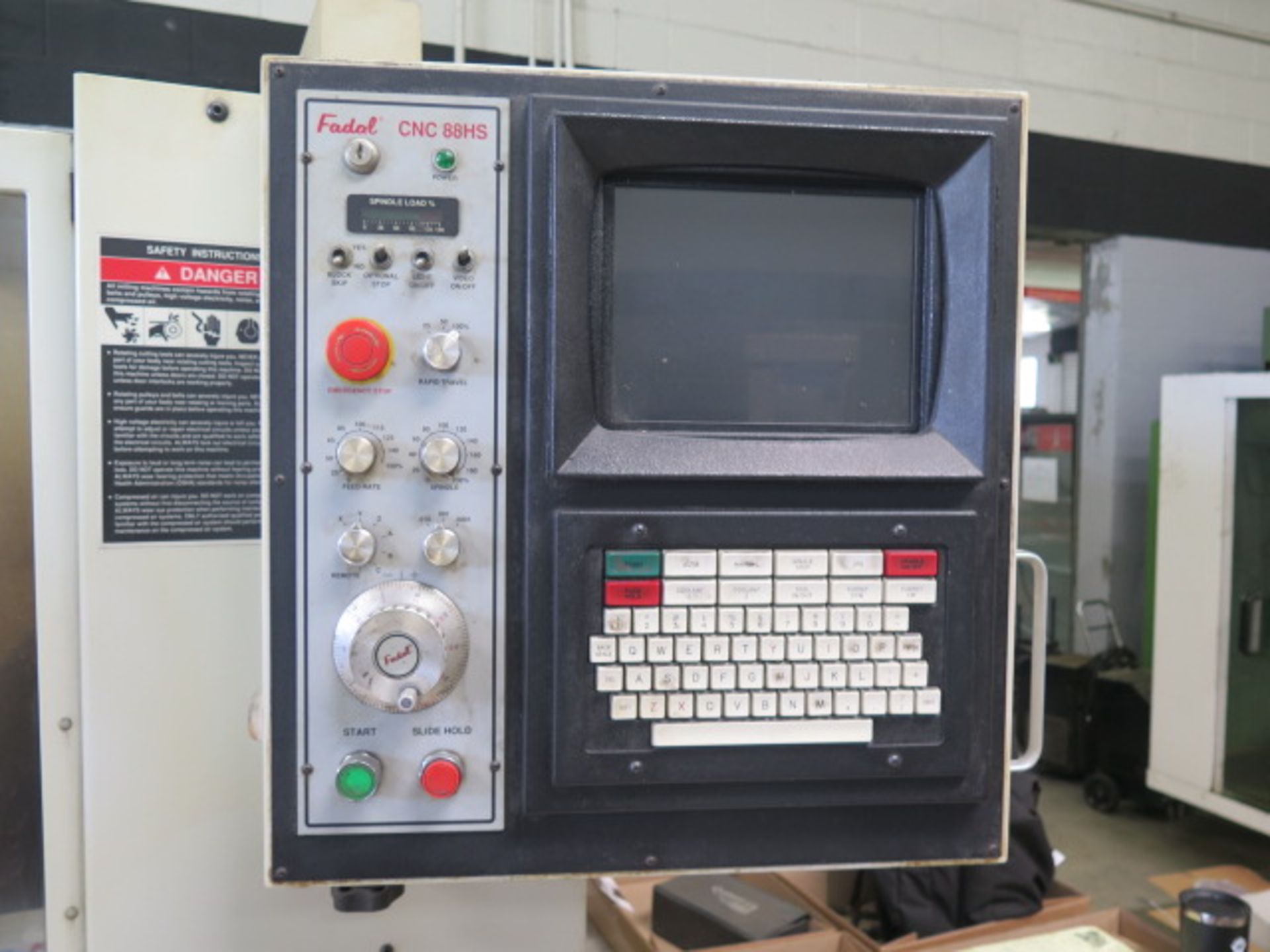 Fadal VMC15 4-Axis CNC VMC s/n 9705979 w/ Fadal CNC88HS Controls, 21-Station, SOLD AS IS - Image 10 of 13