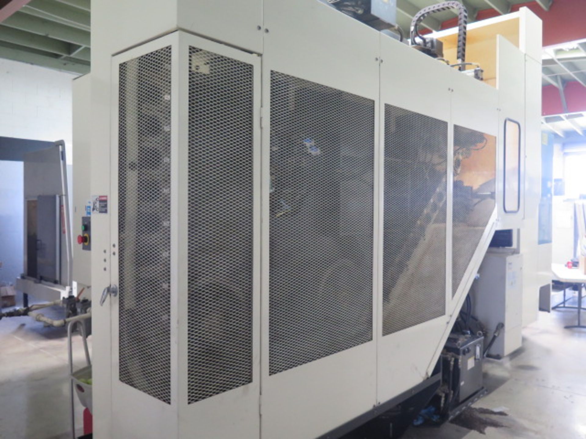 Nigata SPN66 2-Pallet 4-Axis CNC HMC s/n 46600095 w/ Fanuc 16i-M Controls, SOLD AS IS - Image 4 of 24