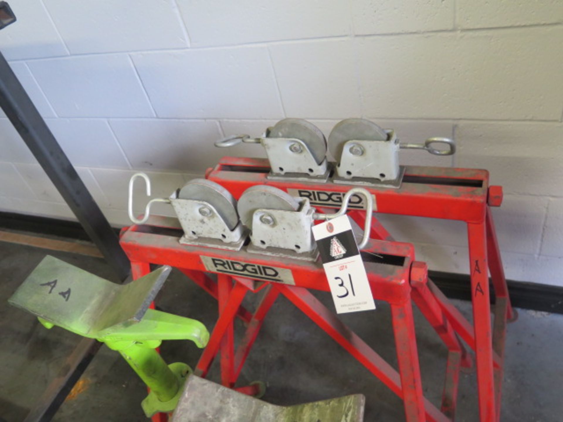 Ridgid Pipe Stands (4) (SOLD AS-IS - NO WARRANTY) - Image 2 of 4