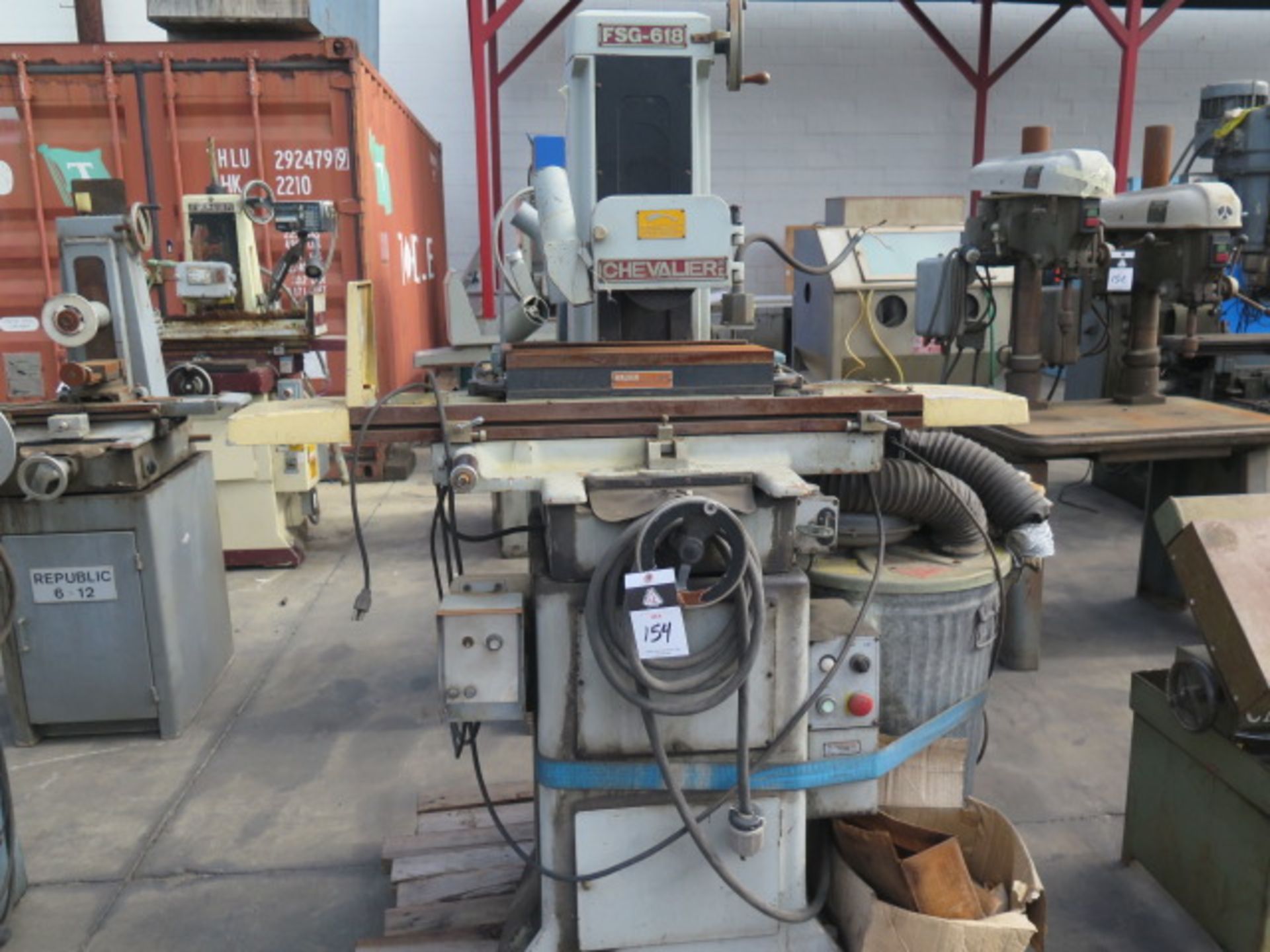 Chevalier FSG-618 6" x 18" Surface Grinder w/ Electromagnetic Chuck, Dust Collector (SOLD AS-IS - NO