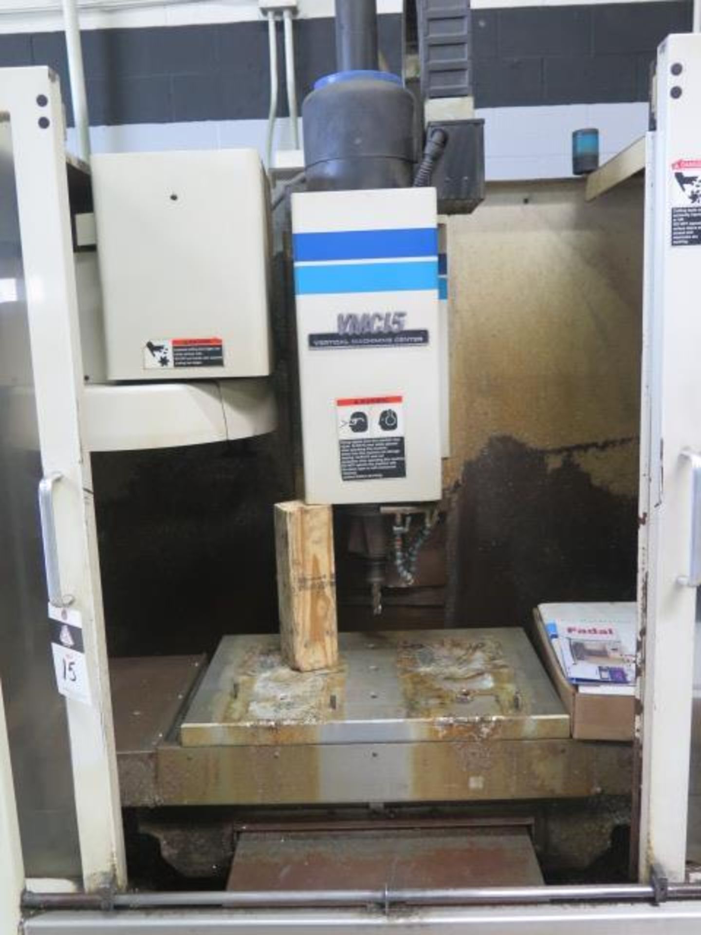 Fadal VMC15 4-Axis CNC VMC s/n 9705979 w/ Fadal CNC88HS Controls, 21-Station, SOLD AS IS - Image 4 of 13