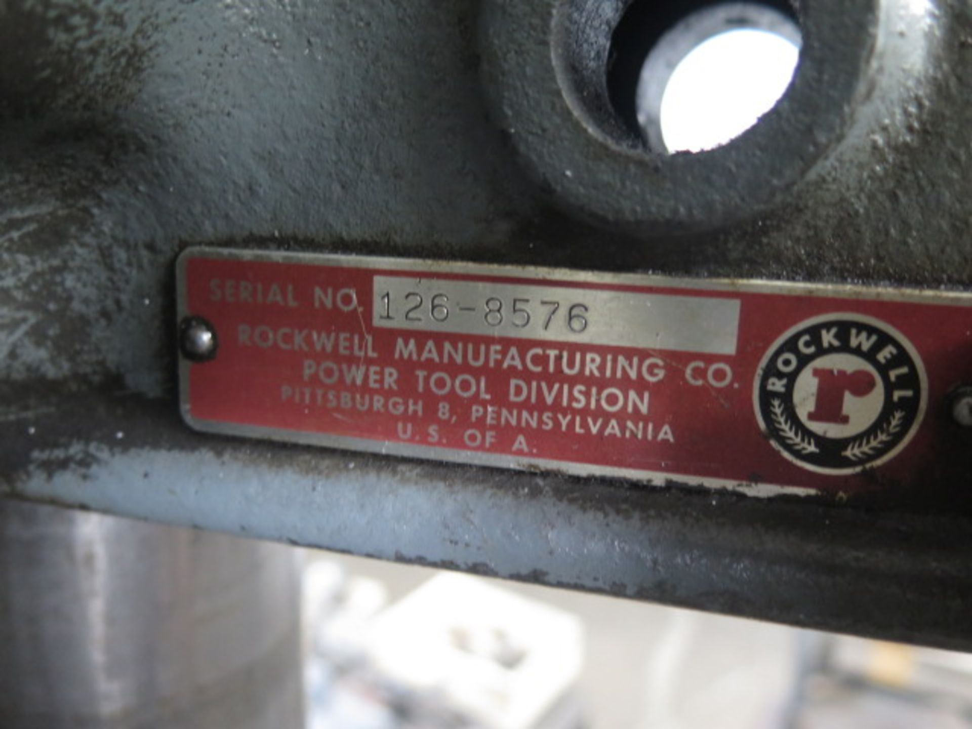 Delta 5-Head Gang Drill Press w/ 5-Speed Heads, 23 ¾” x 95” Table (SOLD AS-IS - NO WARRANTY) - Image 7 of 9
