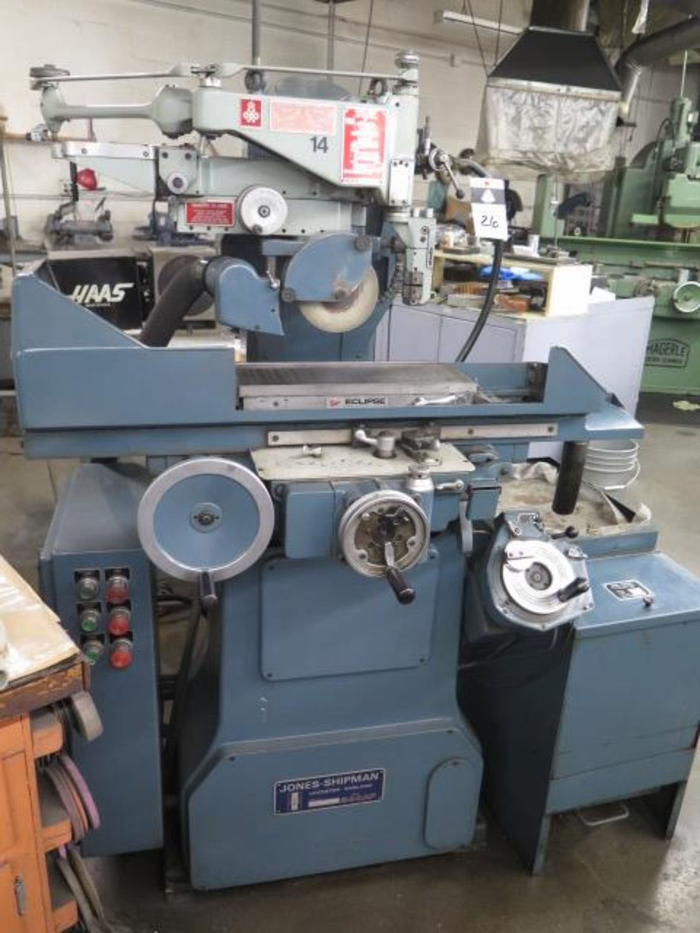 Jones-Shipman 540AP 6” x 18” Auto Surface Grinder s/n BO75133 w/ Engis Diaform Precision, SOLD AS IS - Image 3 of 19