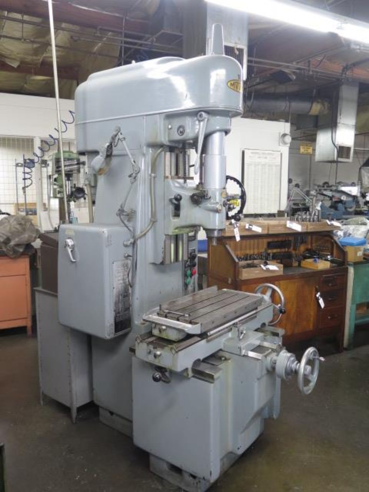 Moore No. 3 Jig Boring Machine s/n B146 w/ 0-2500RPM, 12” Quill Travel, Power Feeds, SOLD AS IS - Image 2 of 18