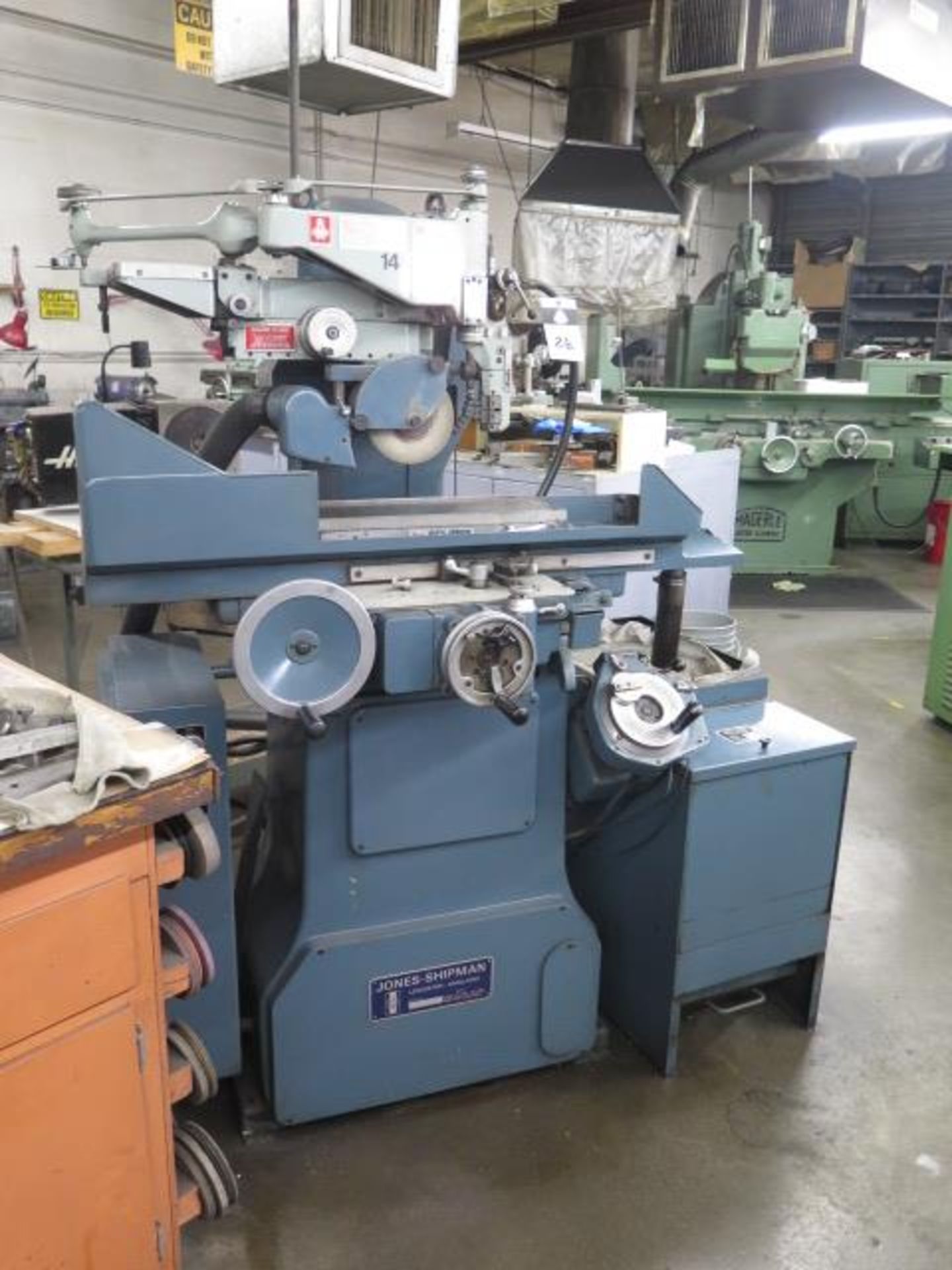 Jones-Shipman 540AP 6” x 18” Auto Surface Grinder s/n BO75133 w/ Engis Diaform Precision, SOLD AS IS - Image 2 of 19