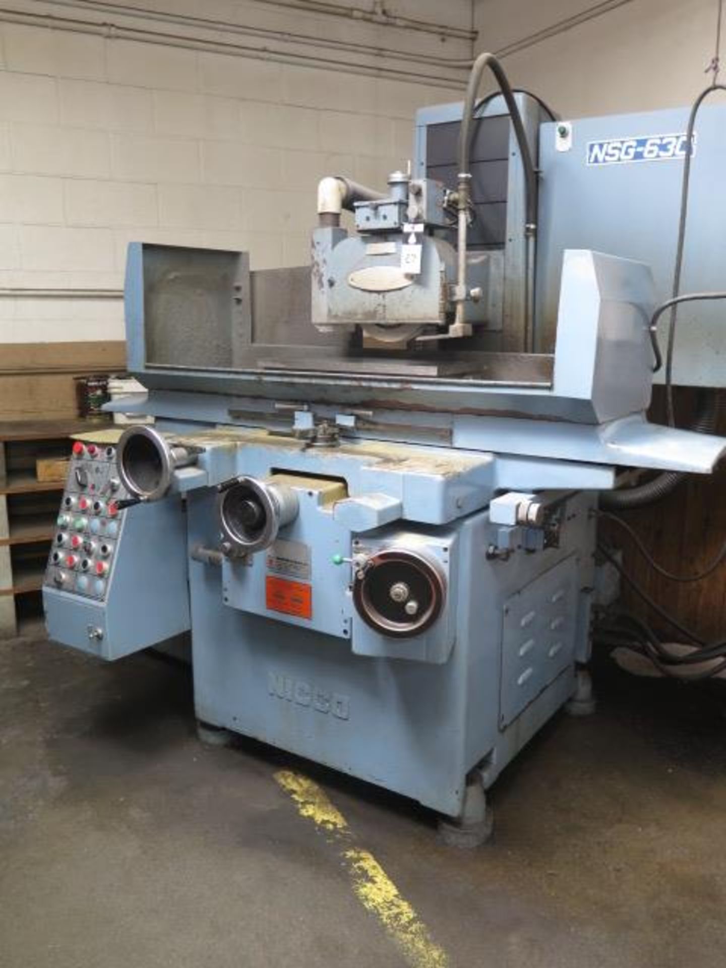 Nicco Type NSG-630 12” x 24” Automatic Hydraulic Surface Grinder s/n K63072 w/ 12” x 24”, SOLD AS IS