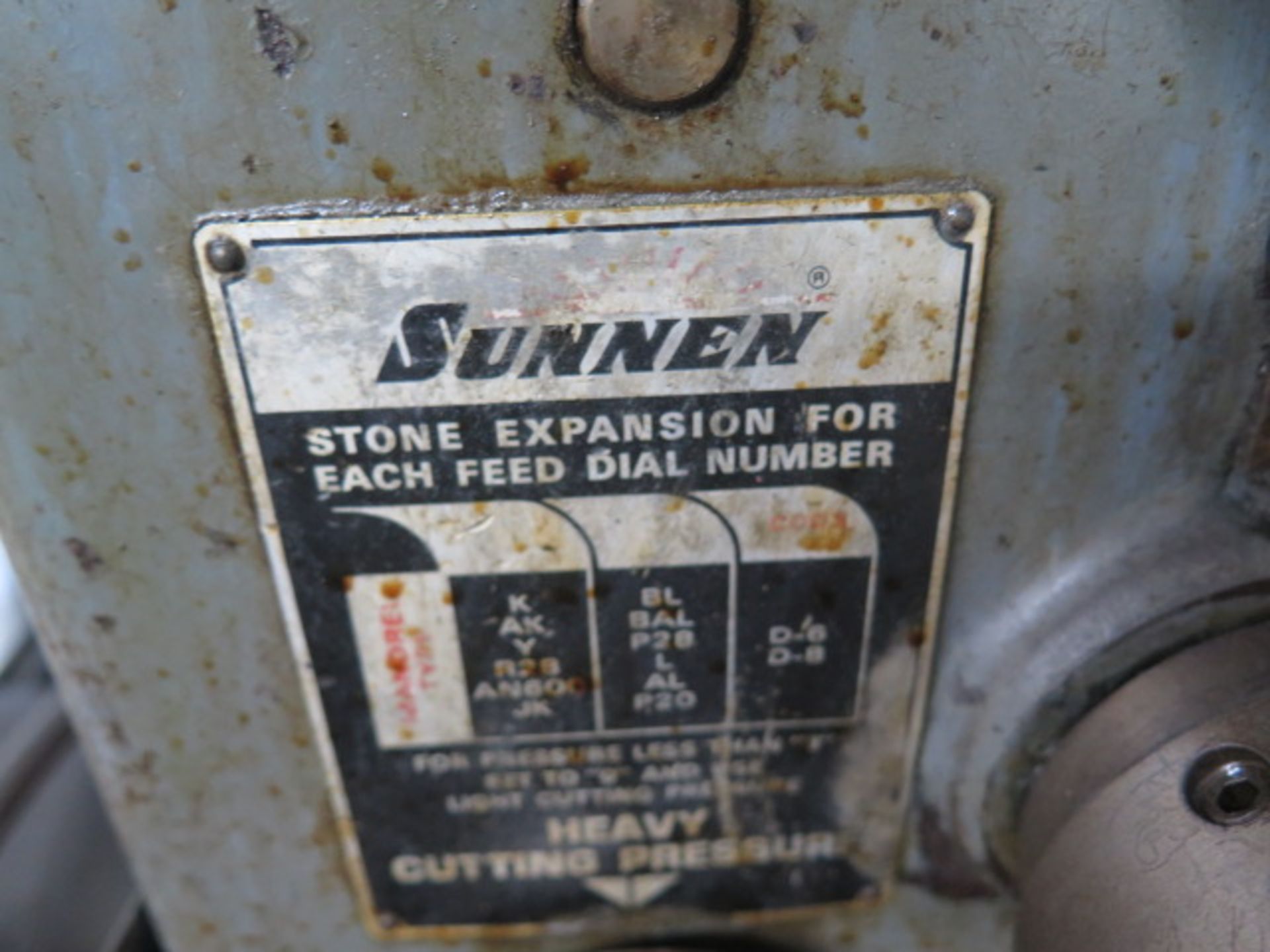 Sunnen MGG-1650 Precision Honing Machine s/n 50631 w/ 12-Speeds, Coolant (SOLD AS-IS - NO WARRANTY) - Image 3 of 6
