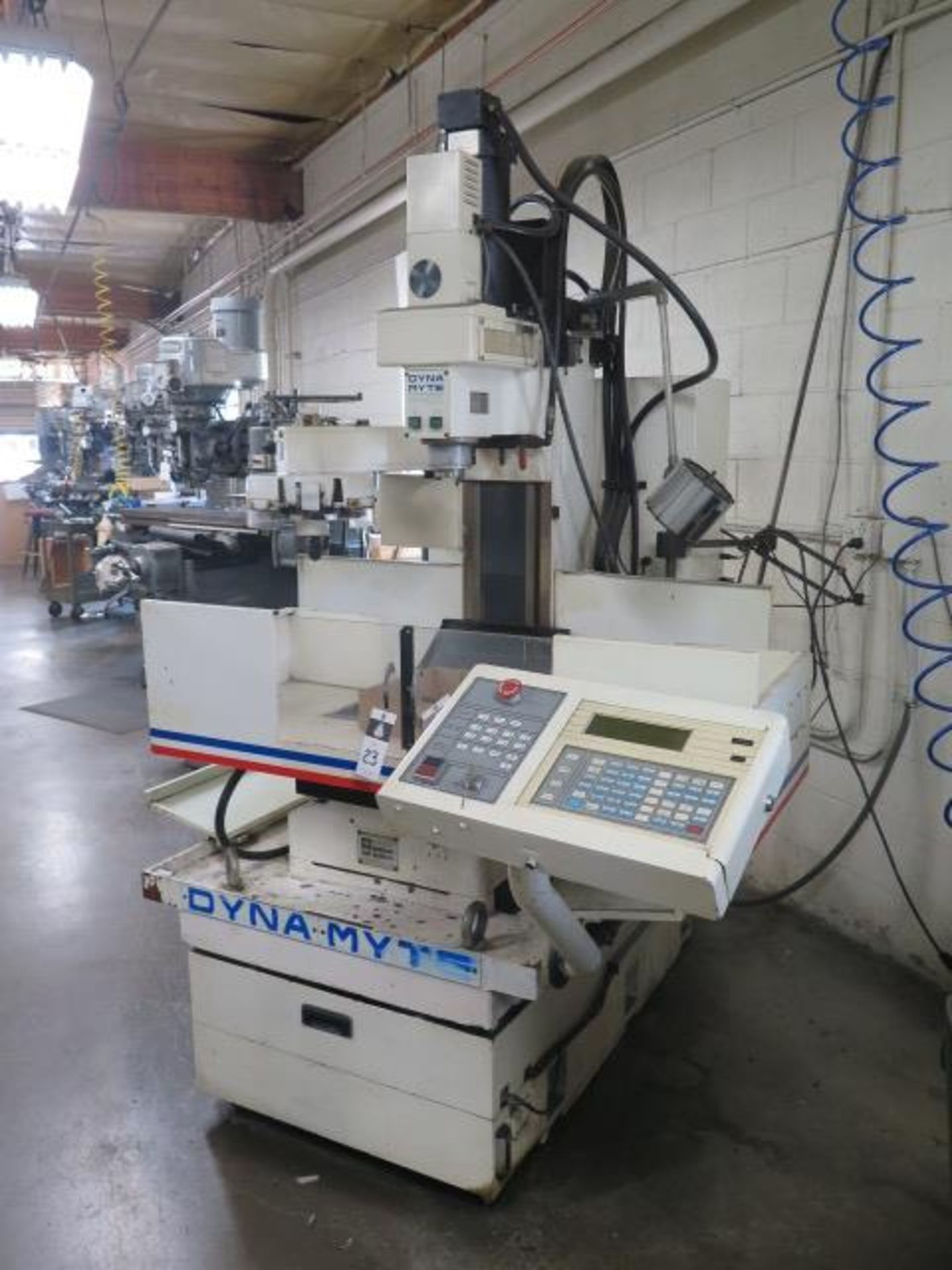 Dyna Myte 4400 CNC VMC w/ Dyna 44M Controls, 10-Station ATC, CAT-30 Taper, SOLD AS IS - Image 2 of 14