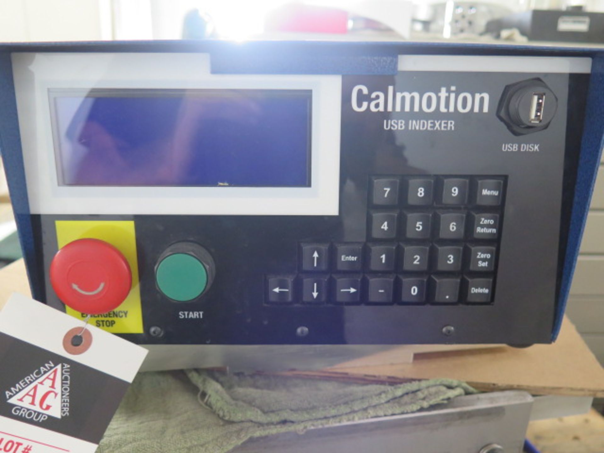 Index Designs 4th Axis 8” Rotary Head s/n ID000610 w/ Calmotion USB Indexer, 90:1 Ratio, SOLD AS IS - Image 6 of 11
