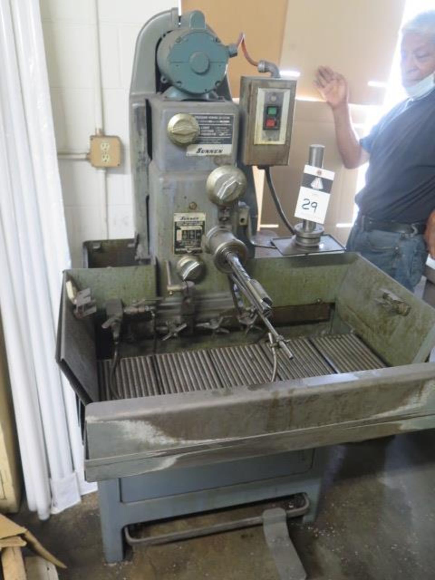 Sunnen MGG-1650 Precision Honing Machine s/n 50631 w/ 12-Speeds, Coolant (SOLD AS-IS - NO WARRANTY) - Image 2 of 6