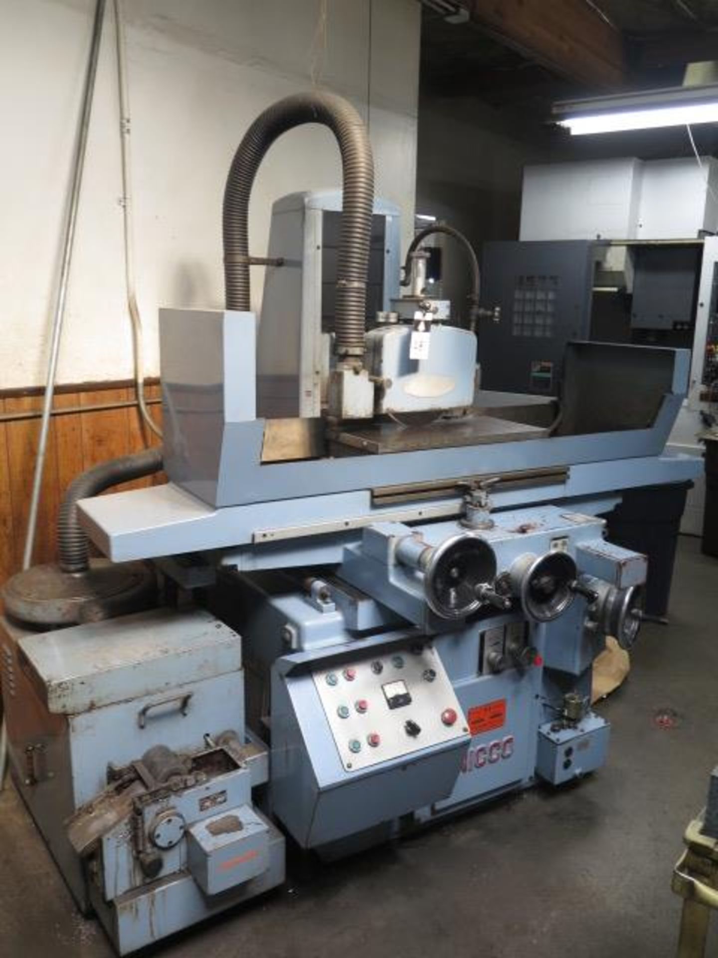 Nicco Type NSG-6H 12” x 24” Automatic Hydraulic Surface Grinder s/n C3406 w/ 12” x 24”, SOLD AS IS