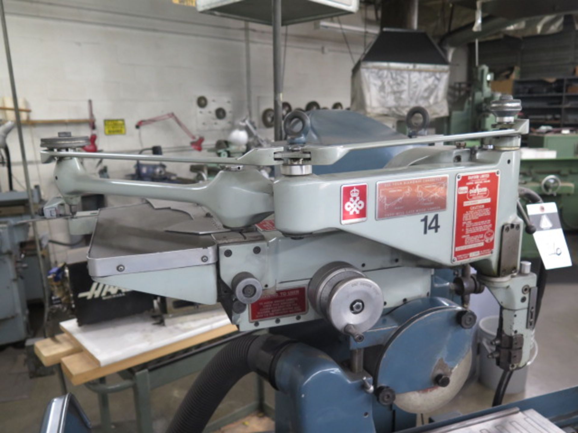 Jones-Shipman 540AP 6” x 18” Auto Surface Grinder s/n BO75133 w/ Engis Diaform Precision, SOLD AS IS - Image 6 of 19