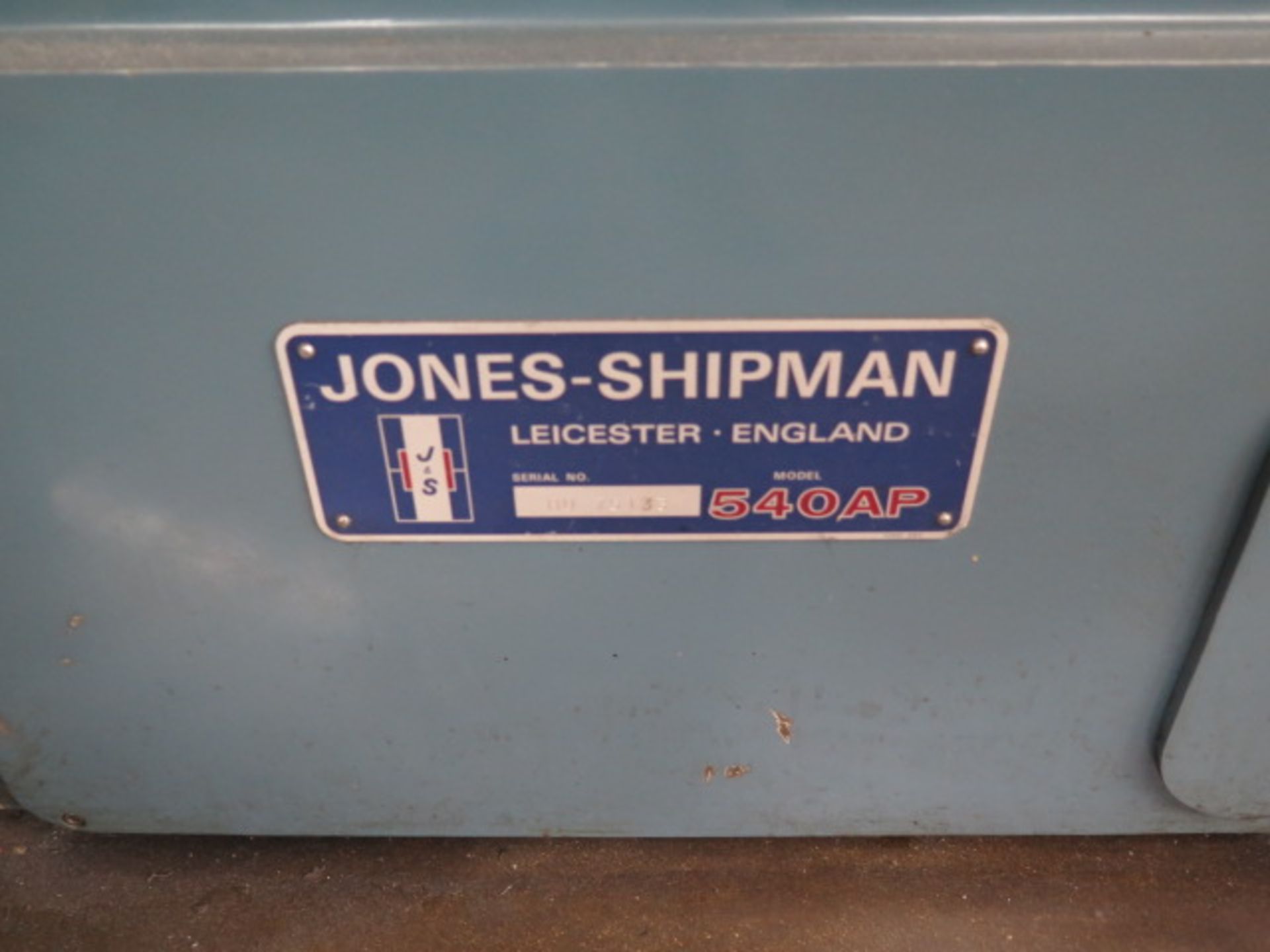 Jones-Shipman 540AP 6” x 18” Auto Surface Grinder s/n BO75133 w/ Engis Diaform Precision, SOLD AS IS - Image 4 of 19