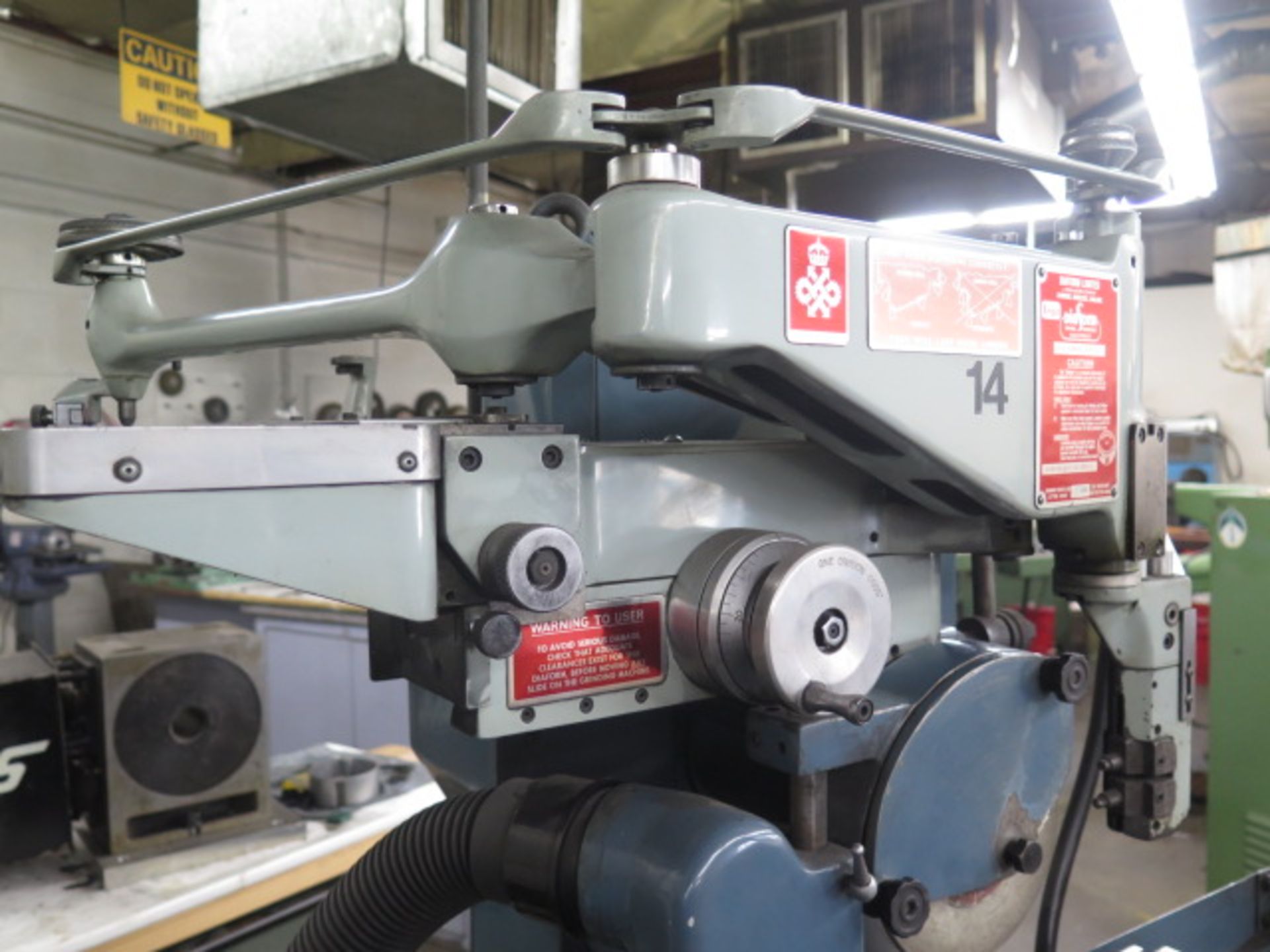 Jones-Shipman 540AP 6” x 18” Auto Surface Grinder s/n BO75133 w/ Engis Diaform Precision, SOLD AS IS - Image 11 of 19