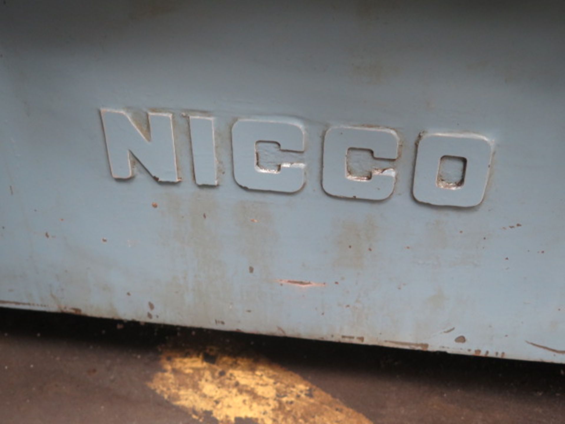 Nicco Type NSG-630 12” x 24” Automatic Hydraulic Surface Grinder s/n K63072 w/ 12” x 24”, SOLD AS IS - Image 3 of 14