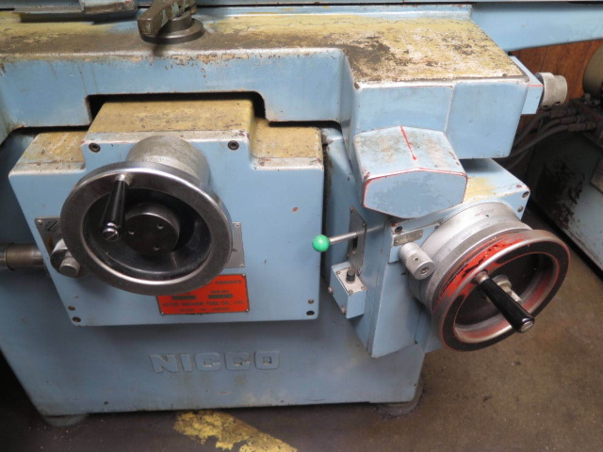 Nicco Type NSG-630 12” x 24” Automatic Hydraulic Surface Grinder s/n K63072 w/ 12” x 24”, SOLD AS IS - Image 8 of 14