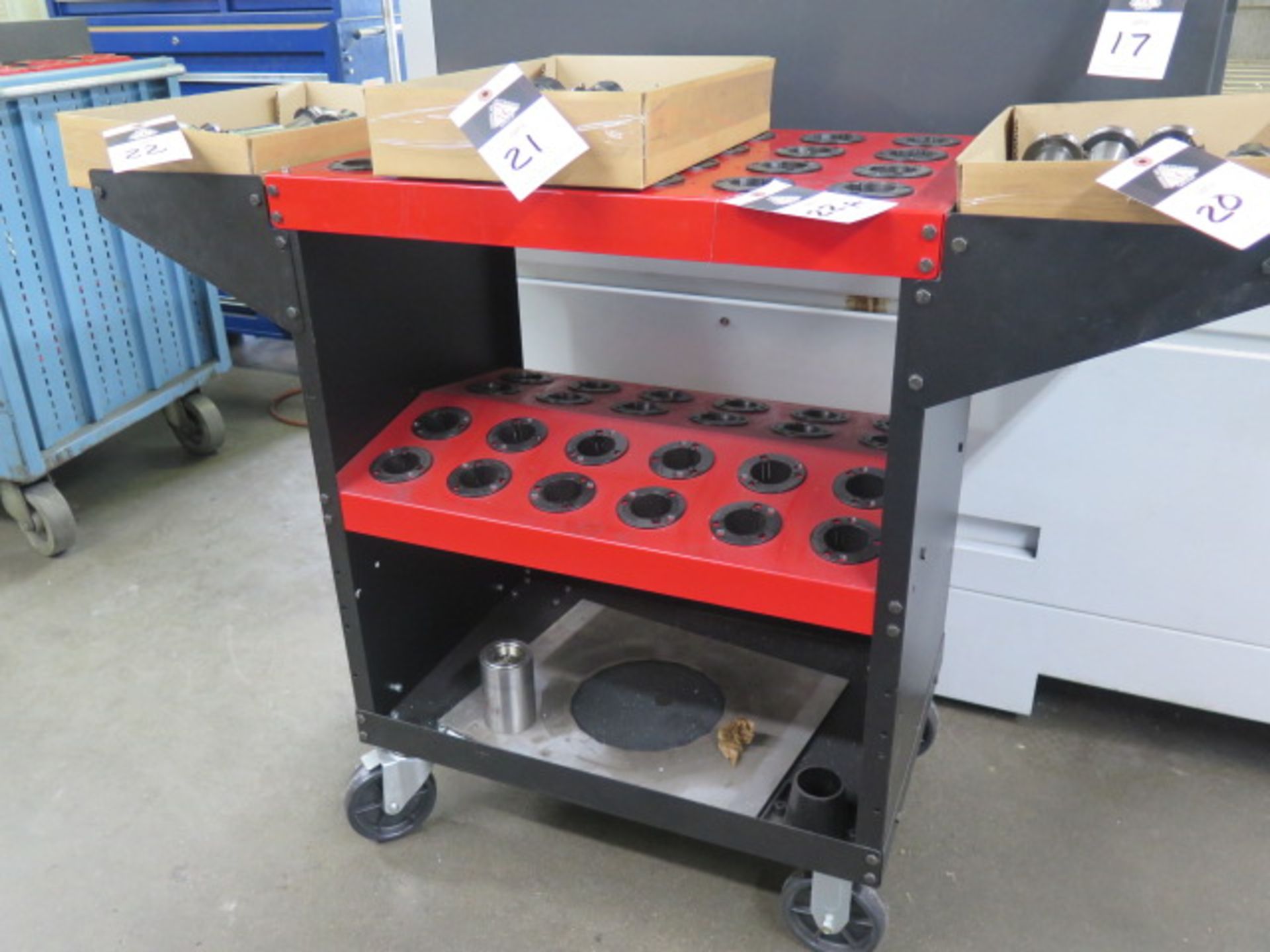 Huot Toolscoot 40-Taper Tooling Cart (SOLD AS-IS - NO WARRANTY)