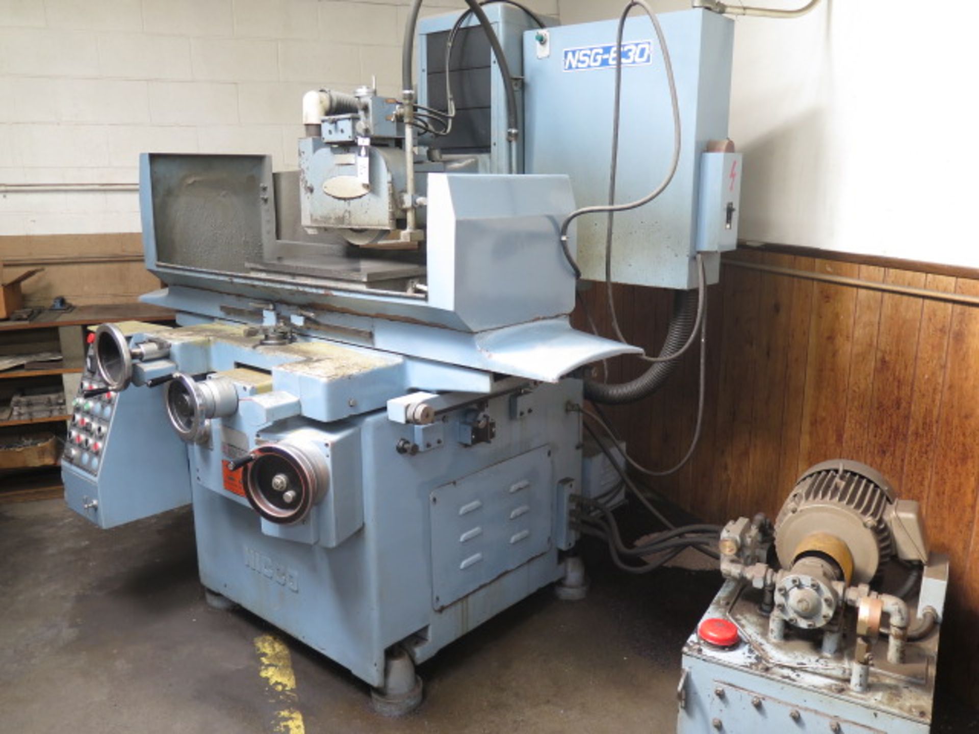 Nicco Type NSG-630 12” x 24” Automatic Hydraulic Surface Grinder s/n K63072 w/ 12” x 24”, SOLD AS IS - Image 2 of 14