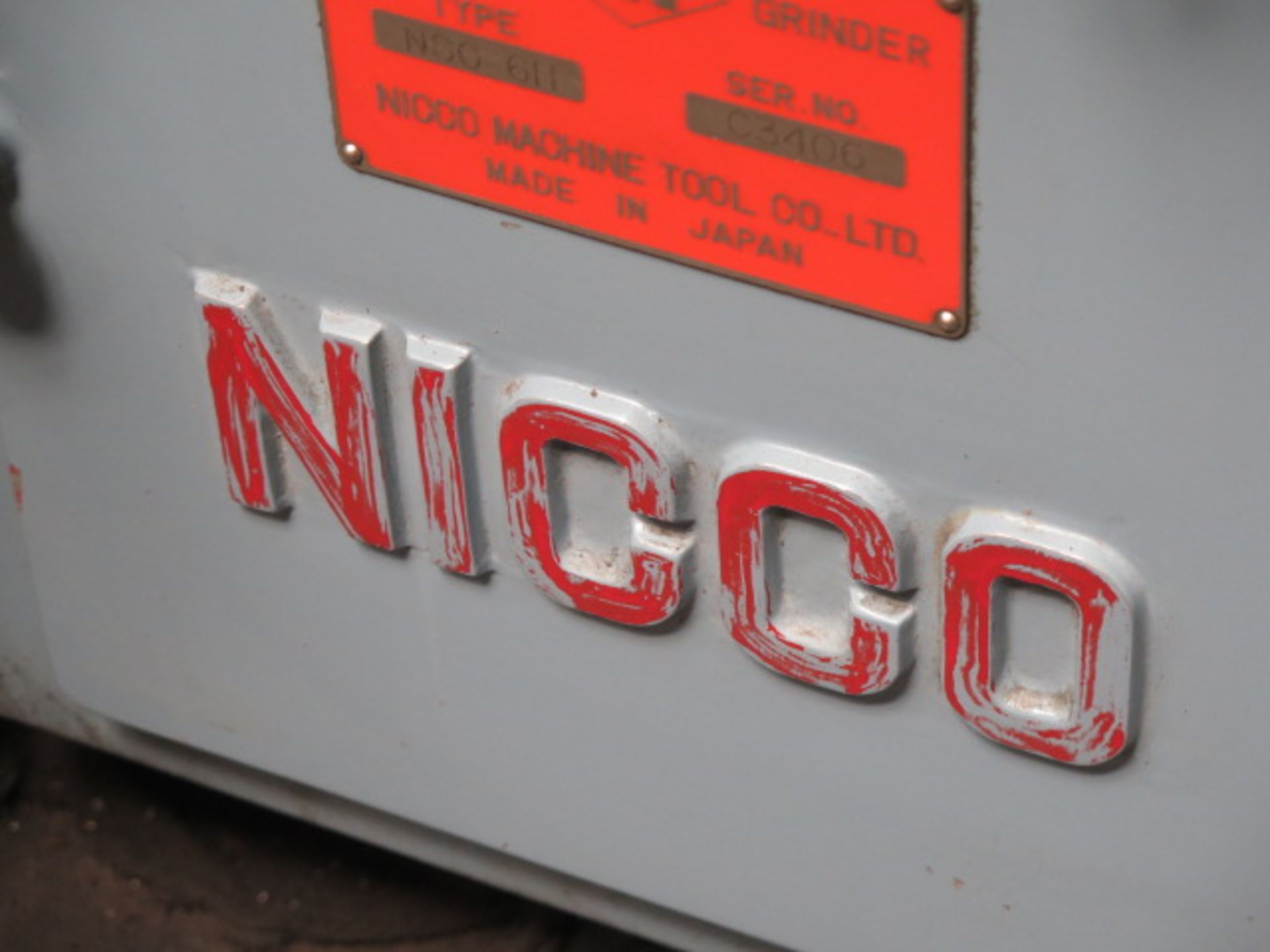 Nicco Type NSG-6H 12” x 24” Automatic Hydraulic Surface Grinder s/n C3406 w/ 12” x 24”, SOLD AS IS - Image 5 of 18