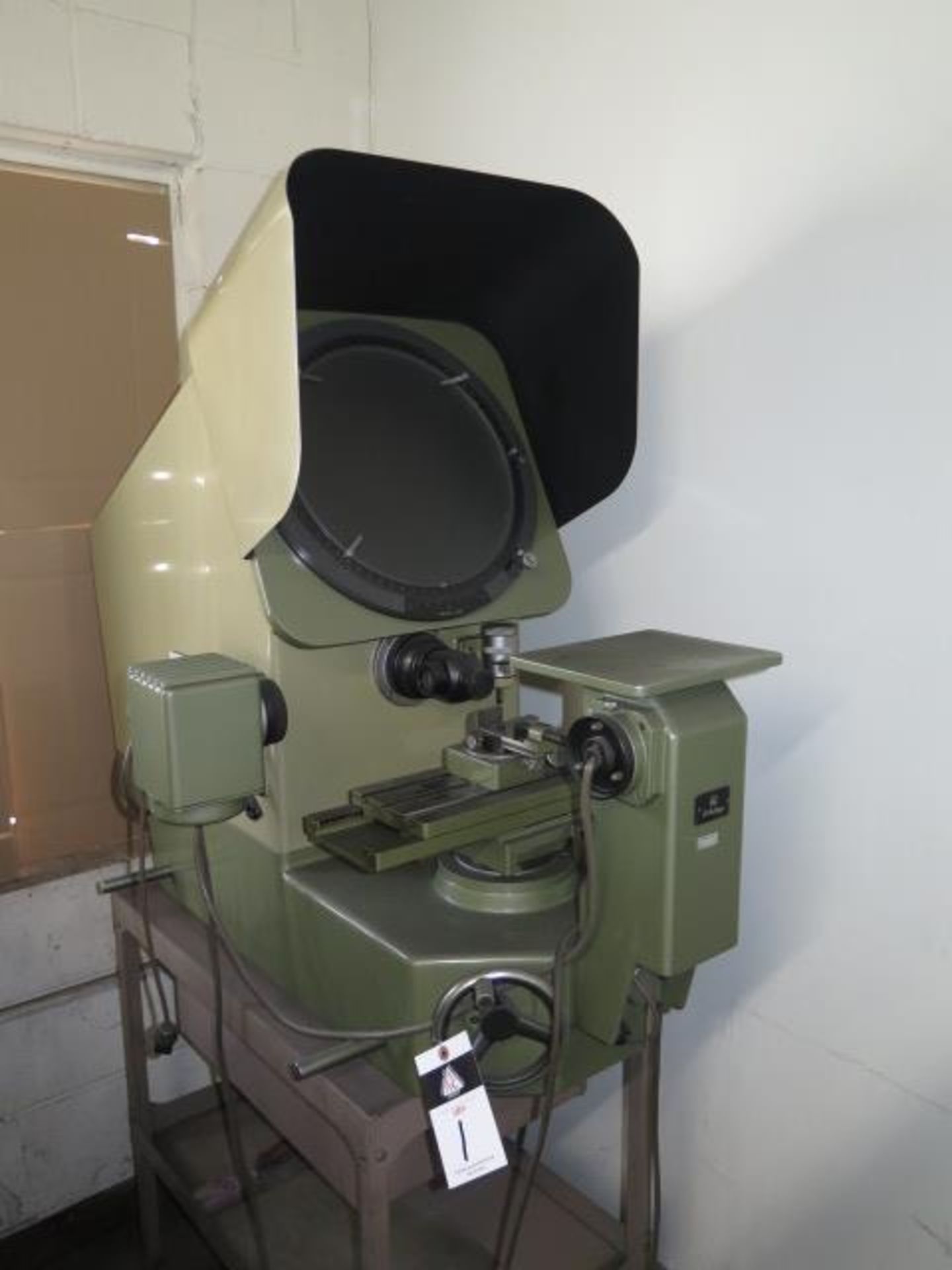 Mitutoyo PH-350A 13” Optical Comparator s/n 8108 w/ Micro, 10X, 20X and 50X Lenses, SOLD AS IS - Image 2 of 22