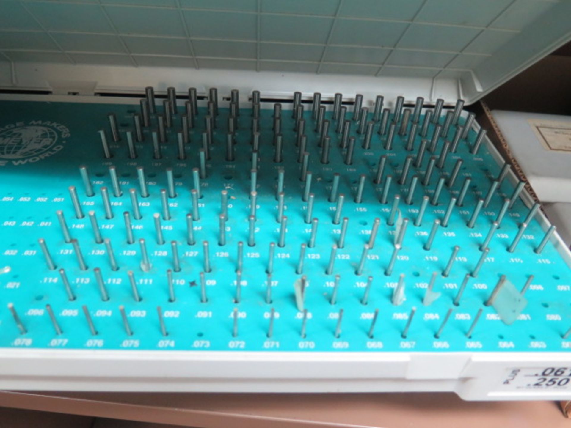 Meyer .011-.060 (4) and (2) .061-.250 Pin Gage Sets (SOLD AS-IS - NO WARRANTY) - Image 3 of 4