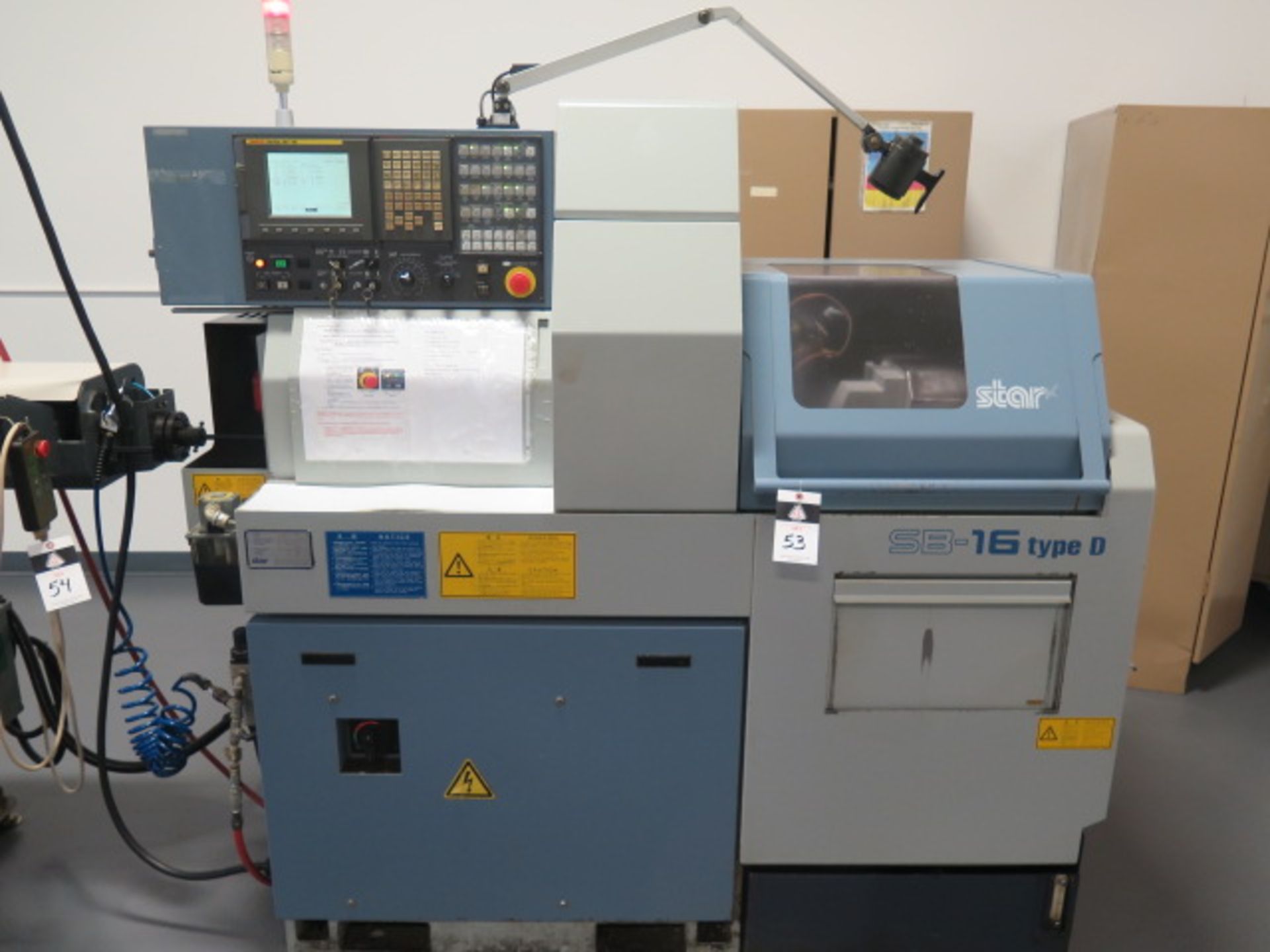 2007 Star SB-16 Twin Spindle CNC Screw Machine w/ Fanuc 18i-TB Controls, Full “C”, SOLD AS IS