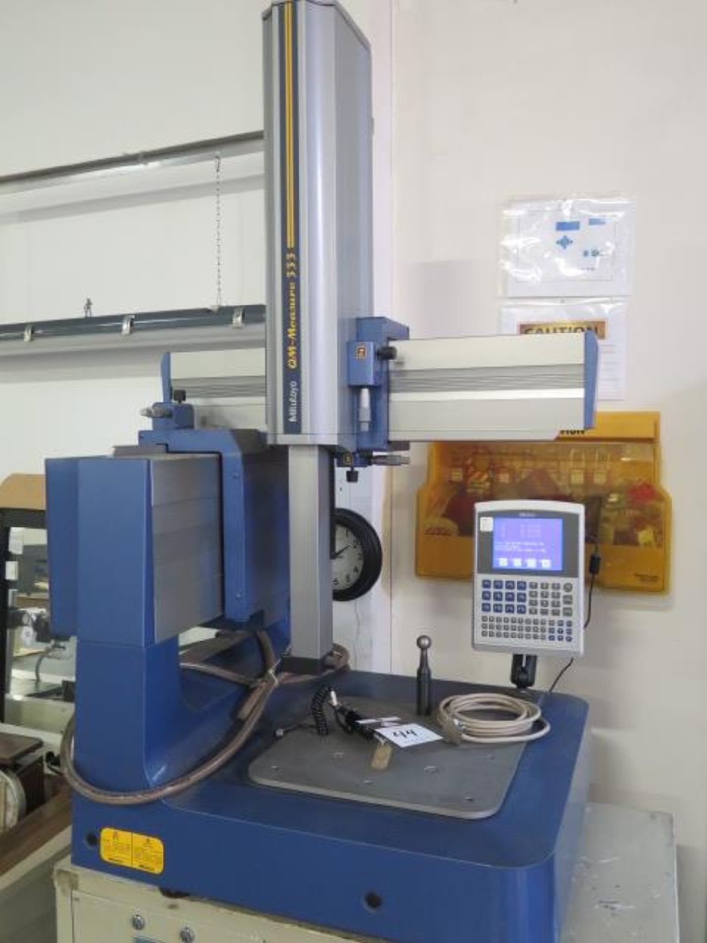 2010 Mitutoyo Measure 333 Manual CMM s/n BC000113 w/ Mitutoyo Programmable DRO, Renishaw, SOLD AS IS - Image 2 of 11