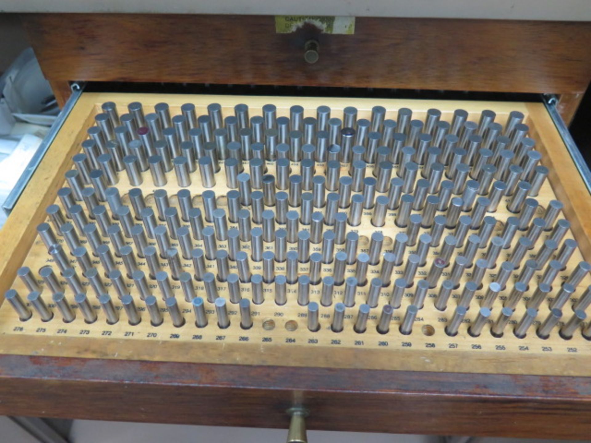 Meyer Pin Gage Cabinet .060"-.750" (SOLD AS-IS - NO WARRANTY) - Image 5 of 7