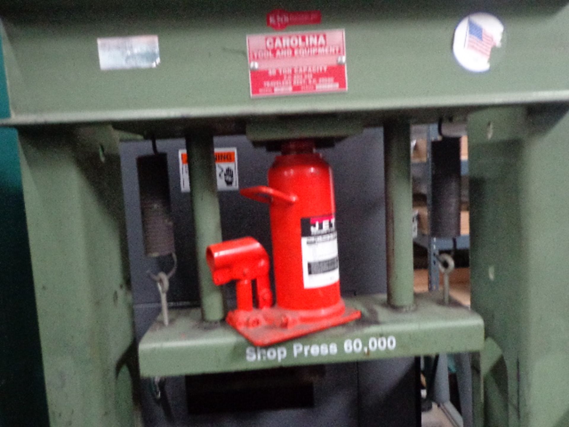 Carolina CP-100 30 Ton H-Frame Press (NO Hydraulic Jack) (SOLD AS-IS - NO WARRANTY) - Image 3 of 6