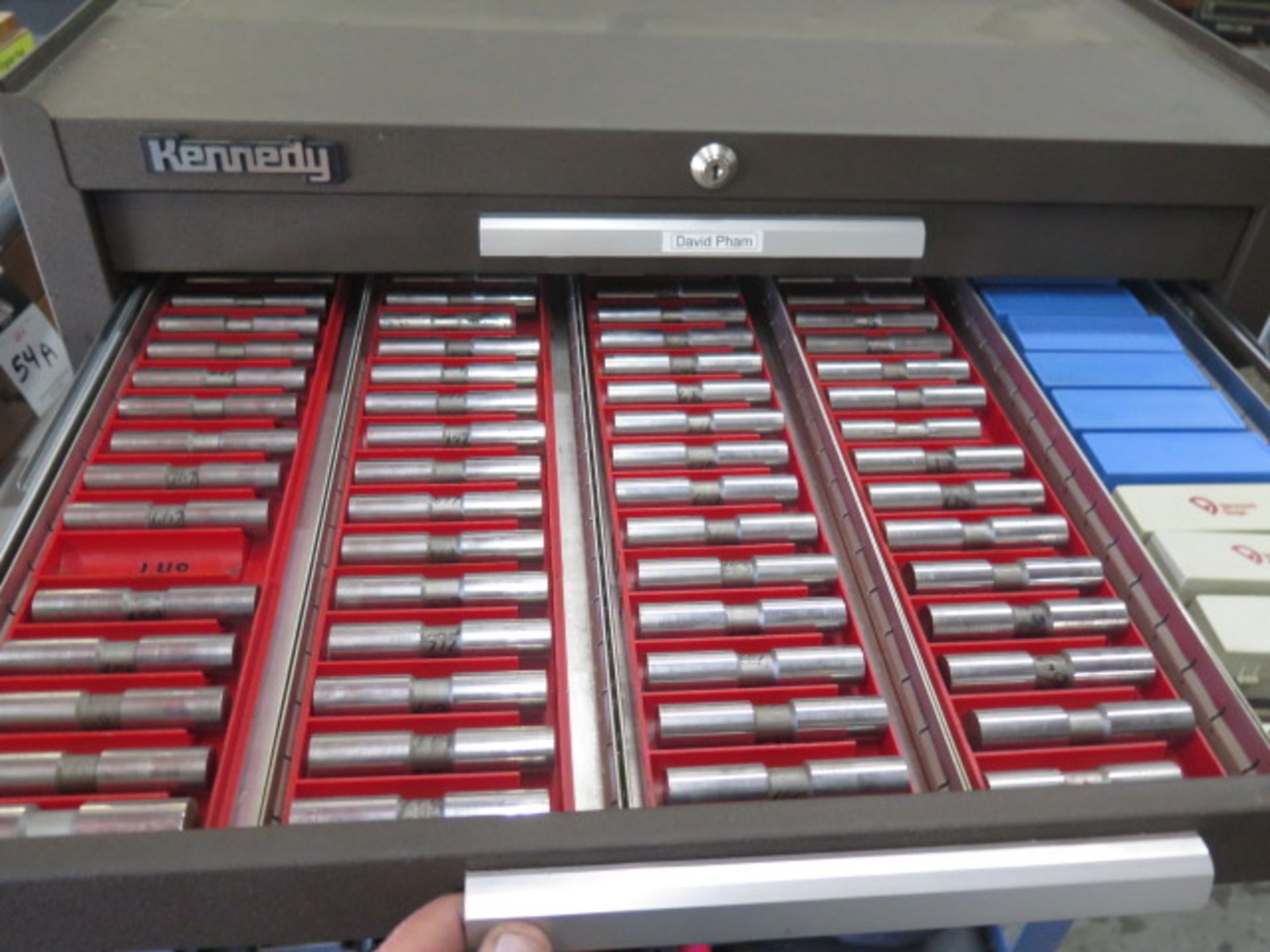 Kennedy 5-Drawer Tool Box w/ Deltronic Gage Pins and Pin Gage Sets (SOLD AS-IS - NO WARRANTY) - Image 3 of 6