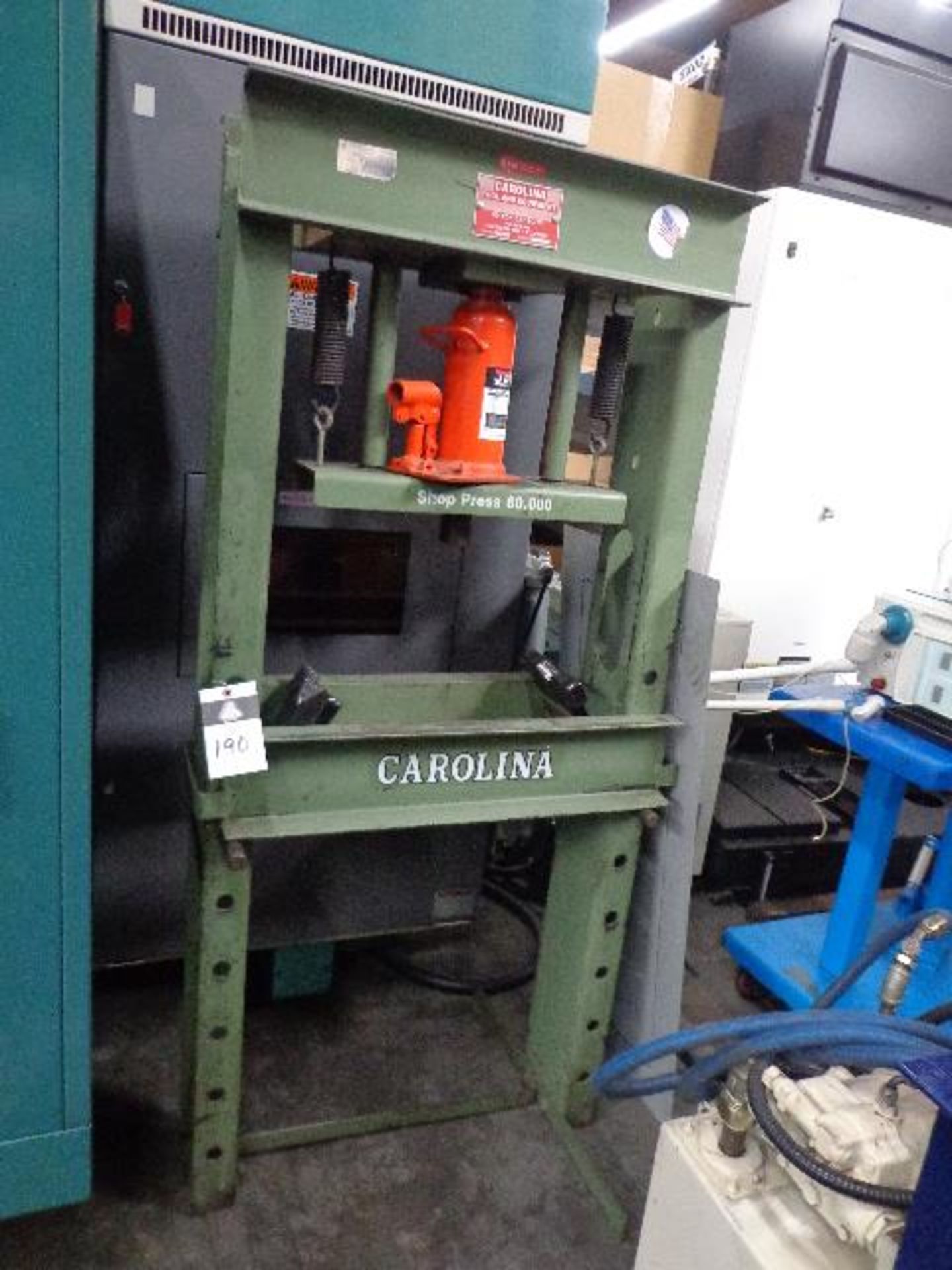 Carolina CP-100 30 Ton H-Frame Press (NO Hydraulic Jack) (SOLD AS-IS - NO WARRANTY)