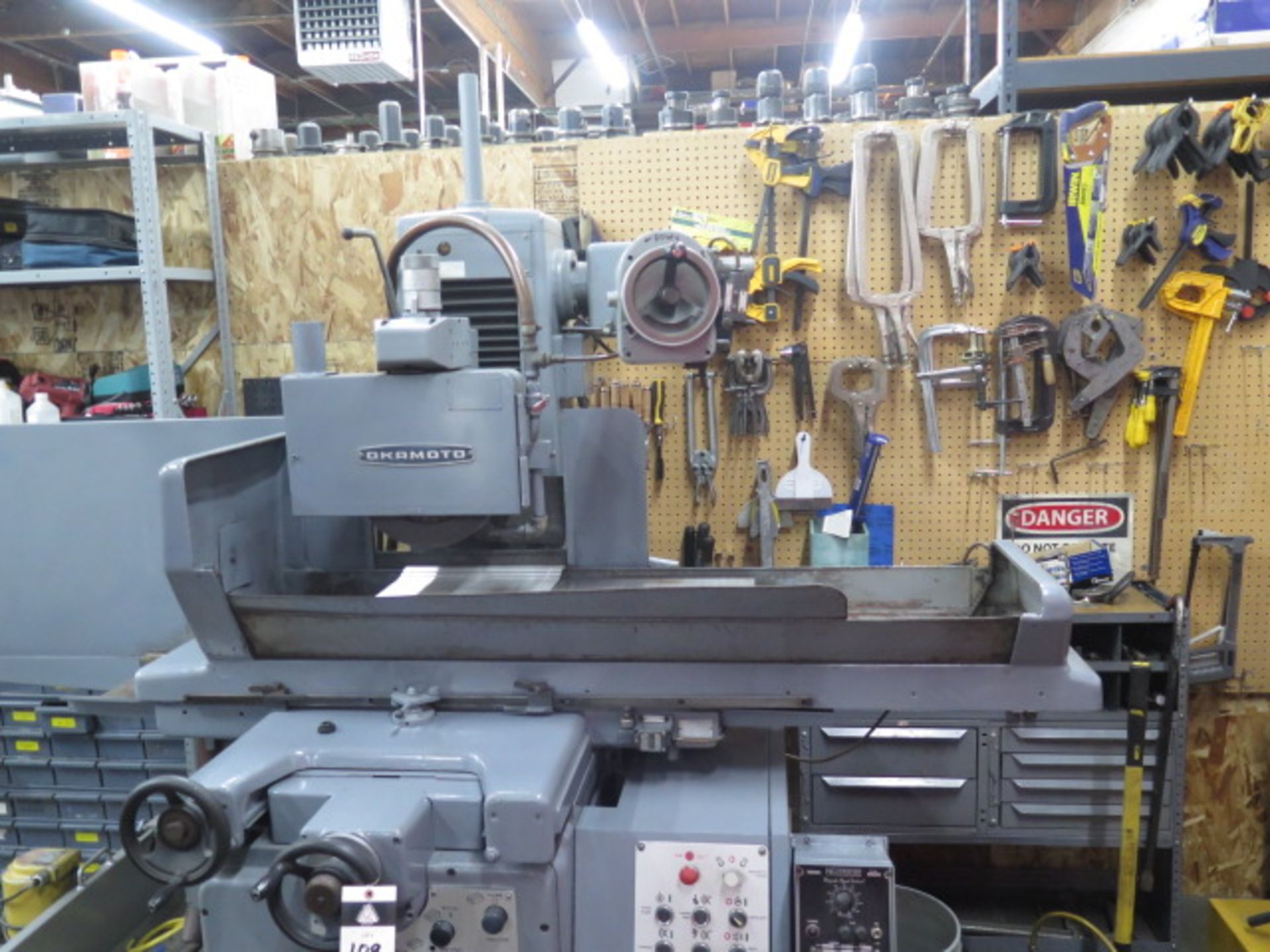 Okamoto Accugar 124 12” x 24” Automatic Hydraulic Surface Grinder s/n 8182 w/ Auto Cycles,SOLD AS IS - Image 2 of 13
