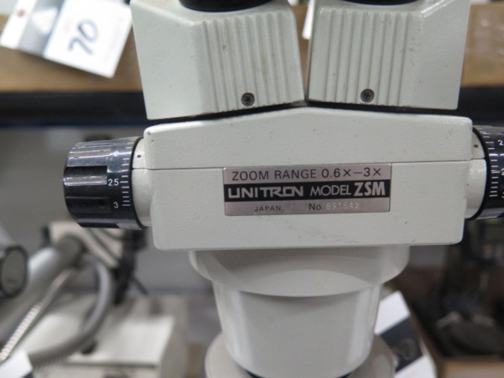 Unitron ZSM Stereo Microscope w/ Light Source (SOLD AS-IS - NO WARRANTY) - Image 7 of 7