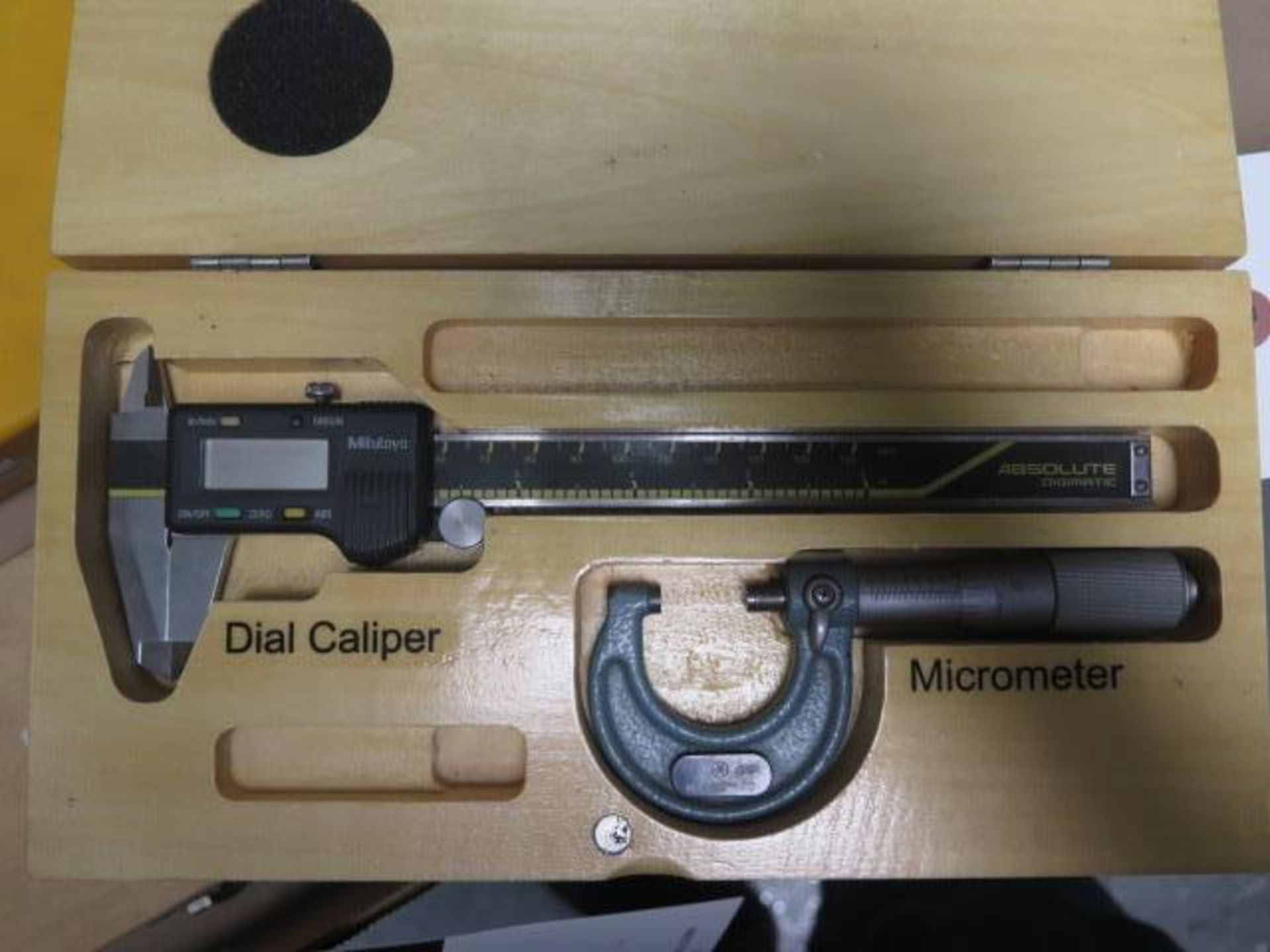 Mitutoyo 6" Digital Caliper and OD Mic Sets (2) (SOLD AS-IS - NO WARRANTY) - Image 2 of 4