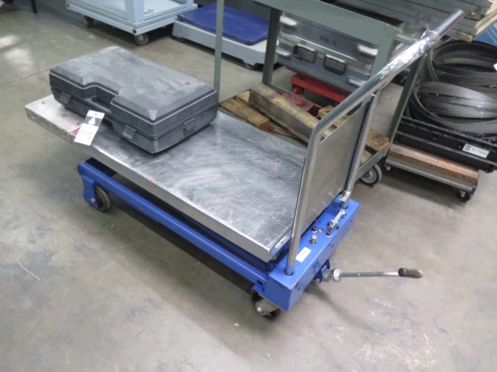 Hydraulic Scissor Lift Table (SOLD AS-IS - NO WARRANTY)