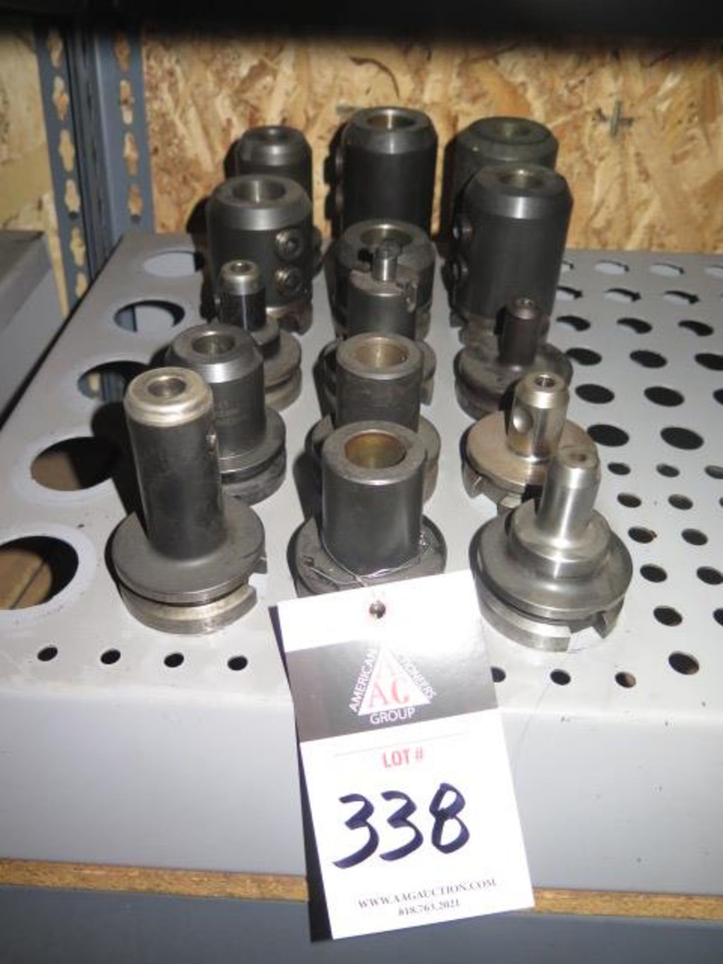 BT-40 Taper Tooling (15) (SOLD AS-IS - NO WARRANTY)