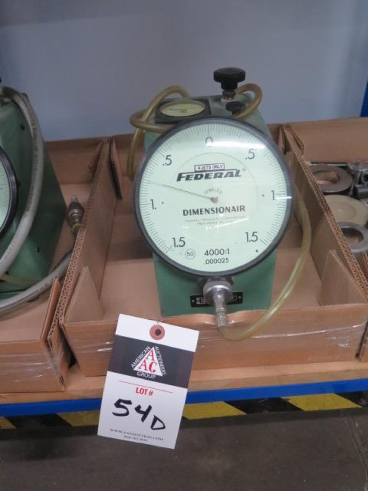 Federal Dimensionair Air Bore Gage (SOLD AS-IS - NO WARRANTY)