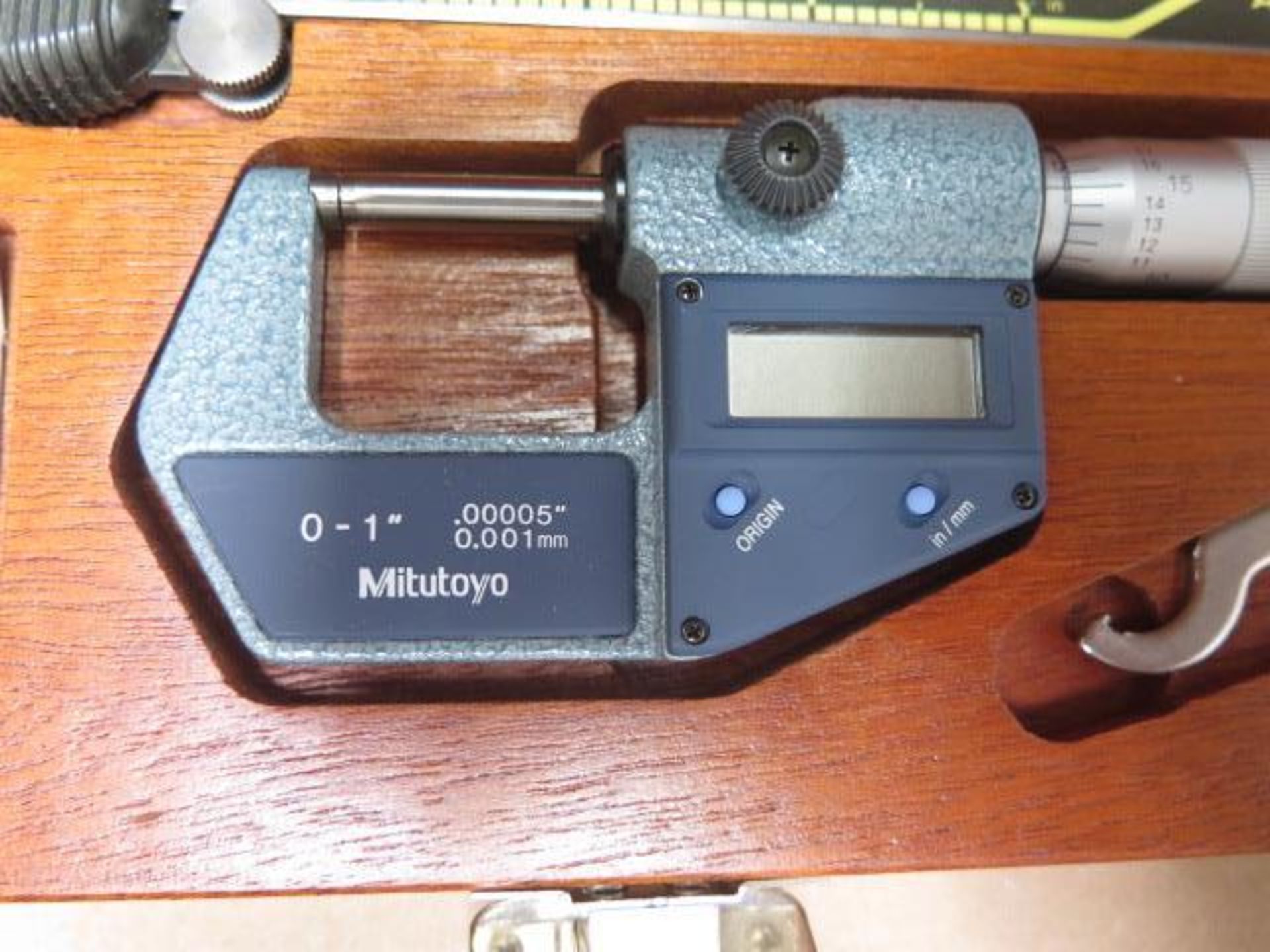 Mitutoyo 6" Digital Caliper and OD Mic Sets (2) (SOLD AS-IS - NO WARRANTY) - Image 4 of 4