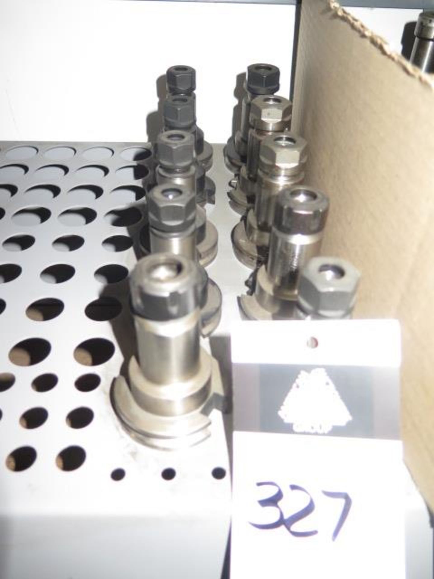 CAT-40 Taper Collet Chucks (10) (SOLD AS-IS - NO WARRANTY)
