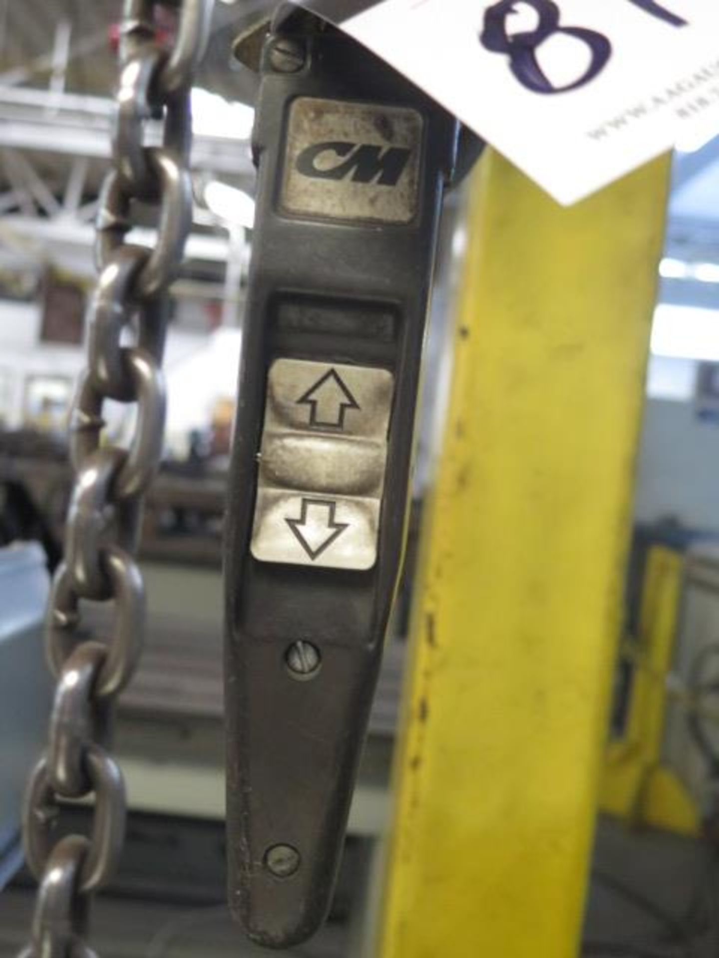 Abell-Howe 1/2 Ton Jib (NO UPRIGHT) w/ CM 1/2 Ton Electric Hoist (SOLD AS-IS - NO WARRANTY) - Image 5 of 5