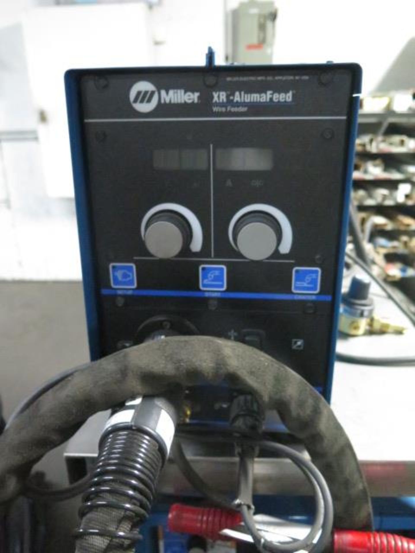 Miller Dimension 650 Arc Welding Power Source s/n MK450523C w/ Miller XR-Alumina Feed, SOLD AS IS - Image 10 of 17