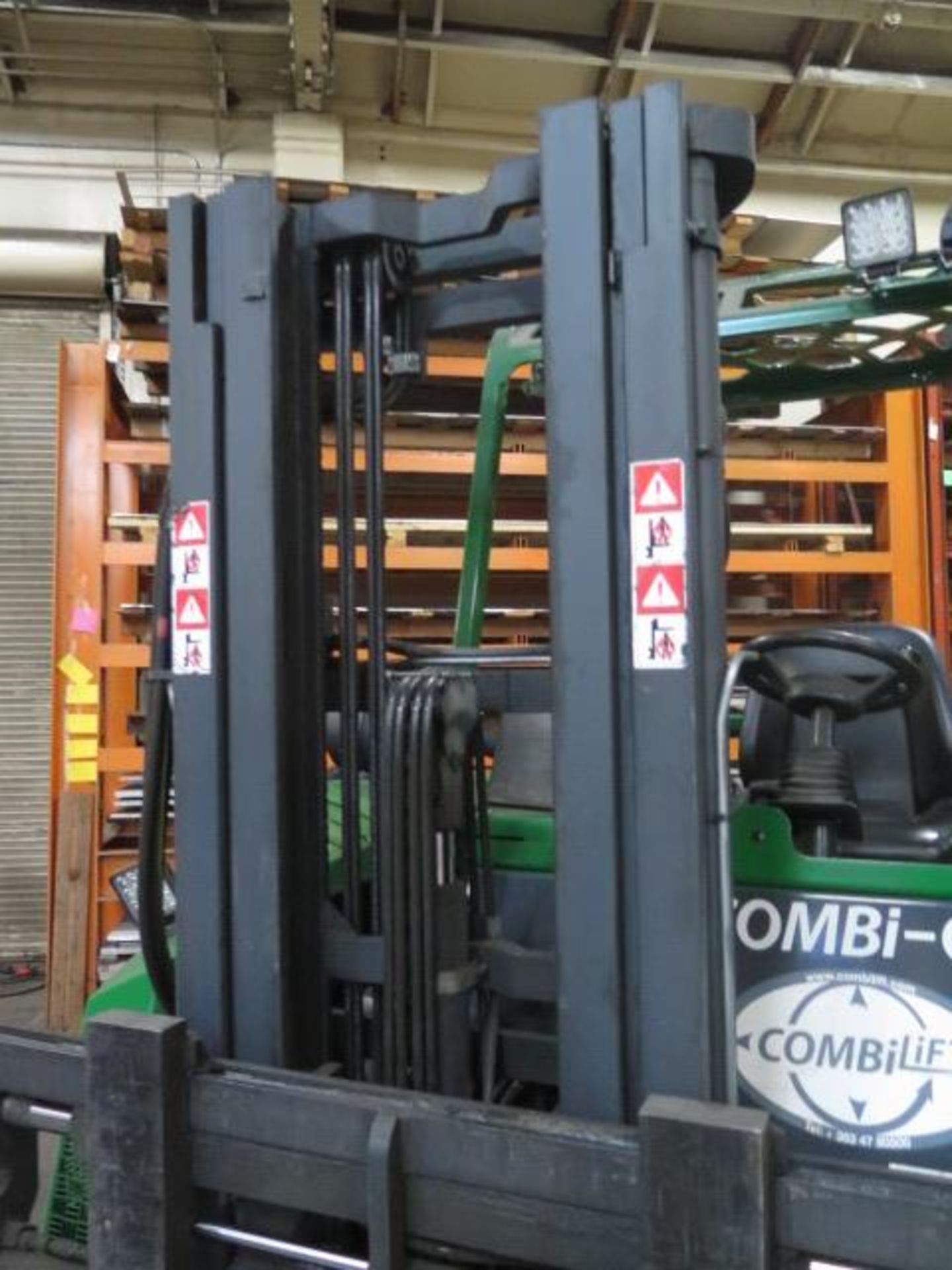 2014 Combi Lift C6000CB 6000 Lb LPG Side Loader / Bi-Directional Forklift s/n 23682 SOLD AS IS - Image 7 of 18