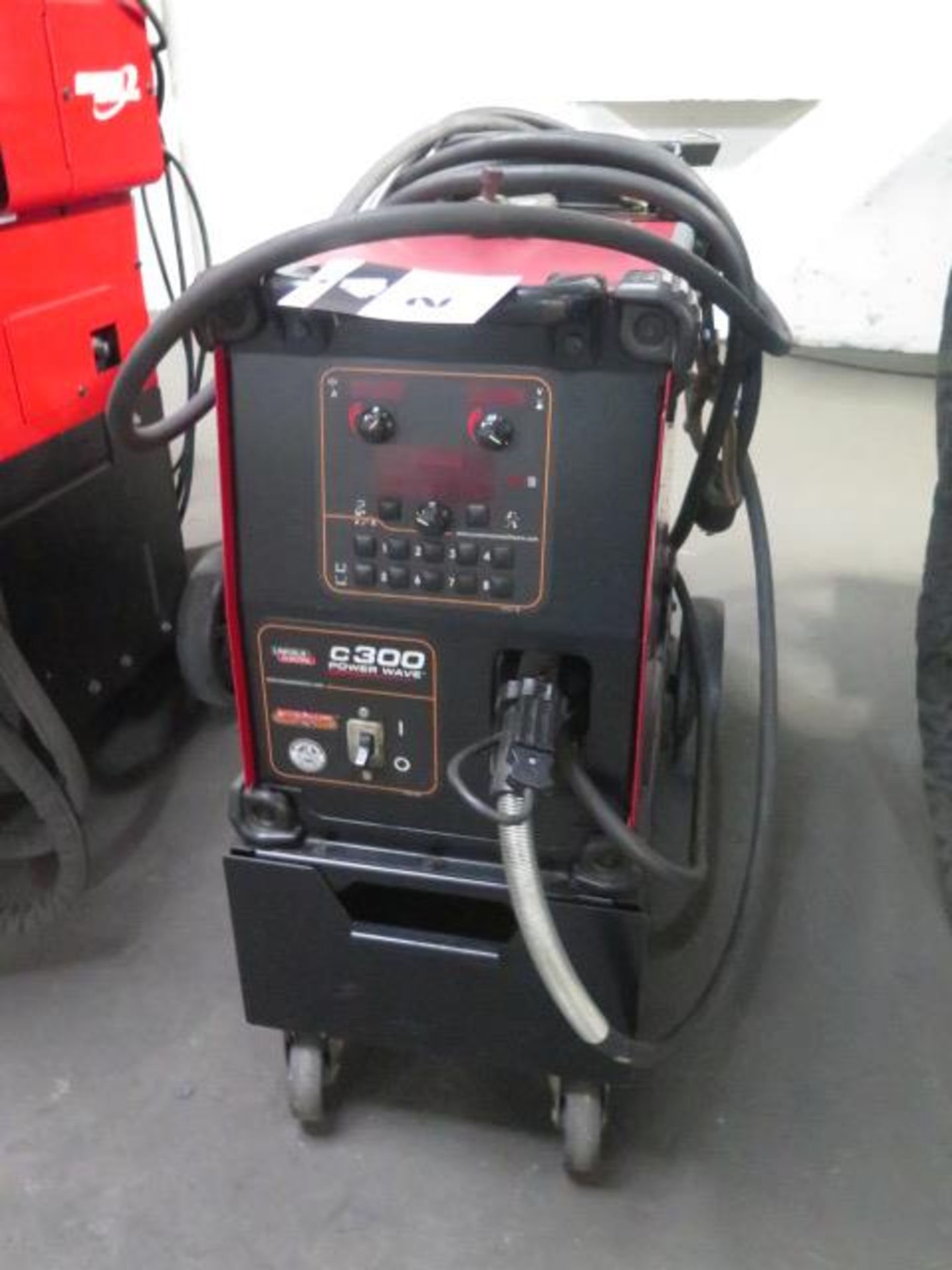 Lincoln C300 Power Wave Arc Welding Power Source and Wire Feeder (SOLD AS-IS - NO WARRANTY)