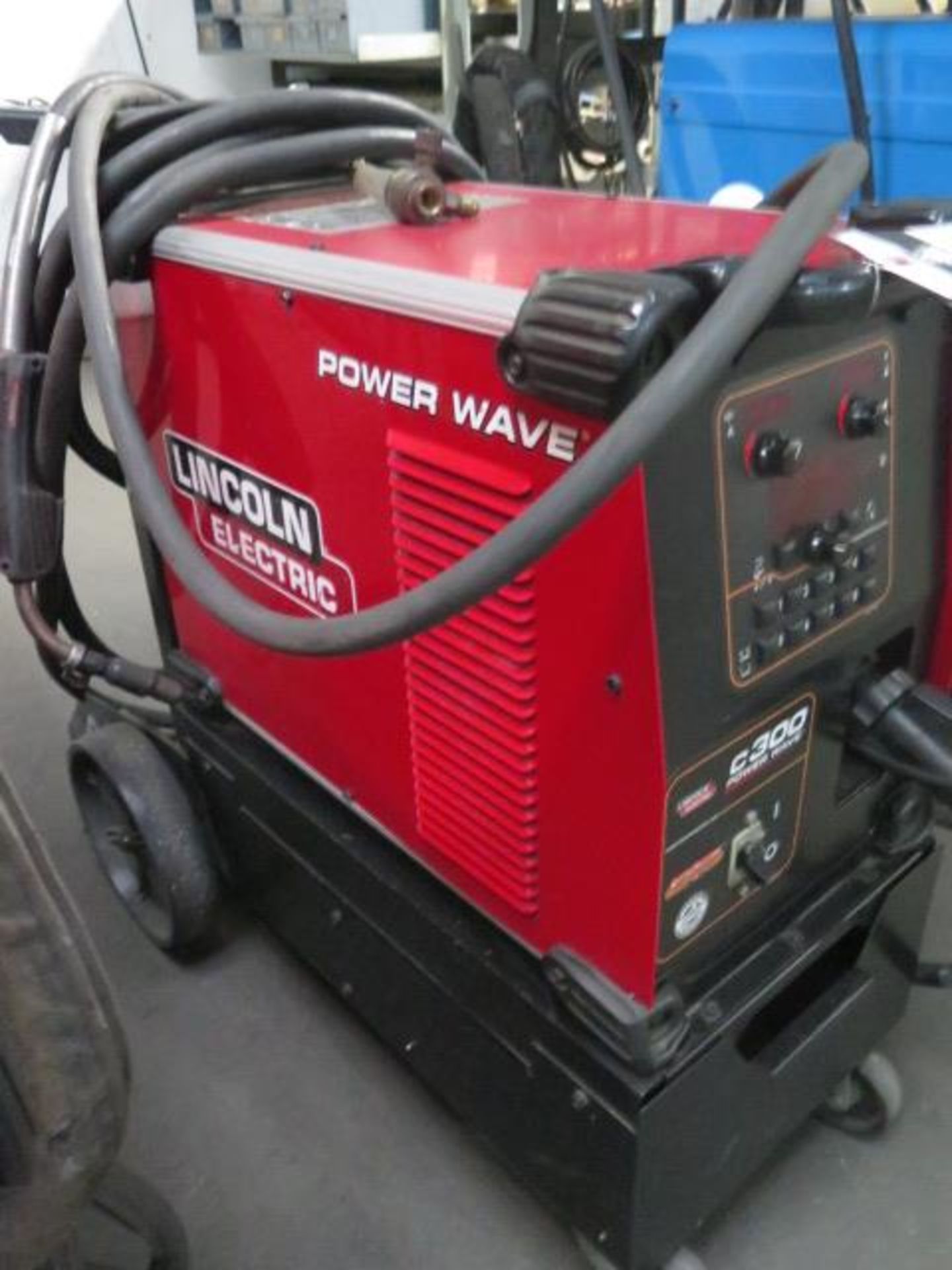Lincoln C300 Power Wave Arc Welding Power Source and Wire Feeder (SOLD AS-IS - NO WARRANTY) - Image 3 of 9