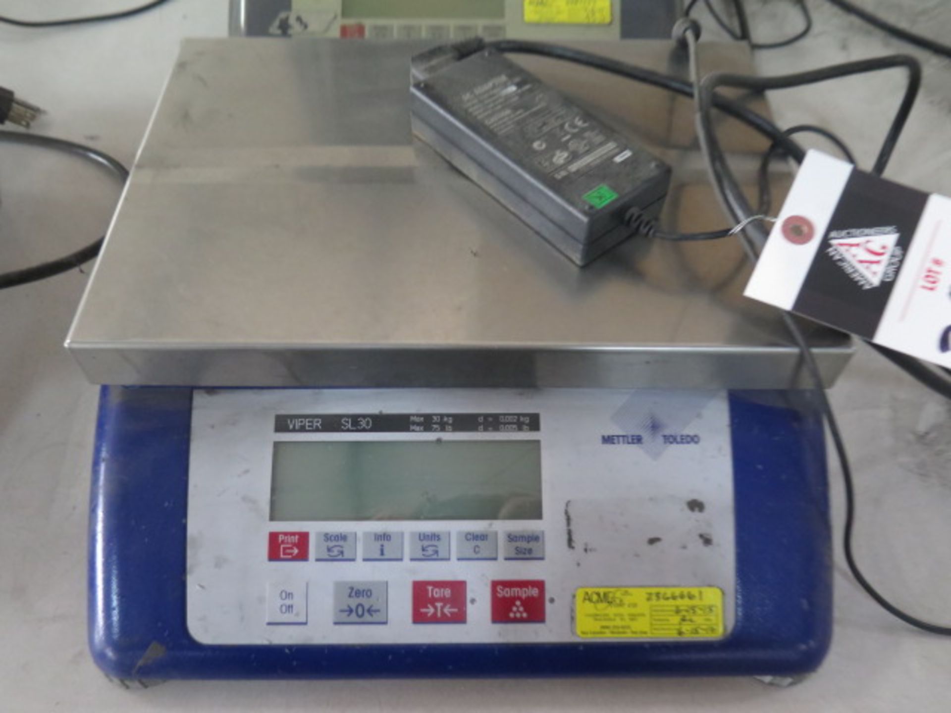 Mettler Toledo Viper SL30 Digital Scales (2) (SOLD AS-IS - NO WARRANTY) - Image 2 of 5