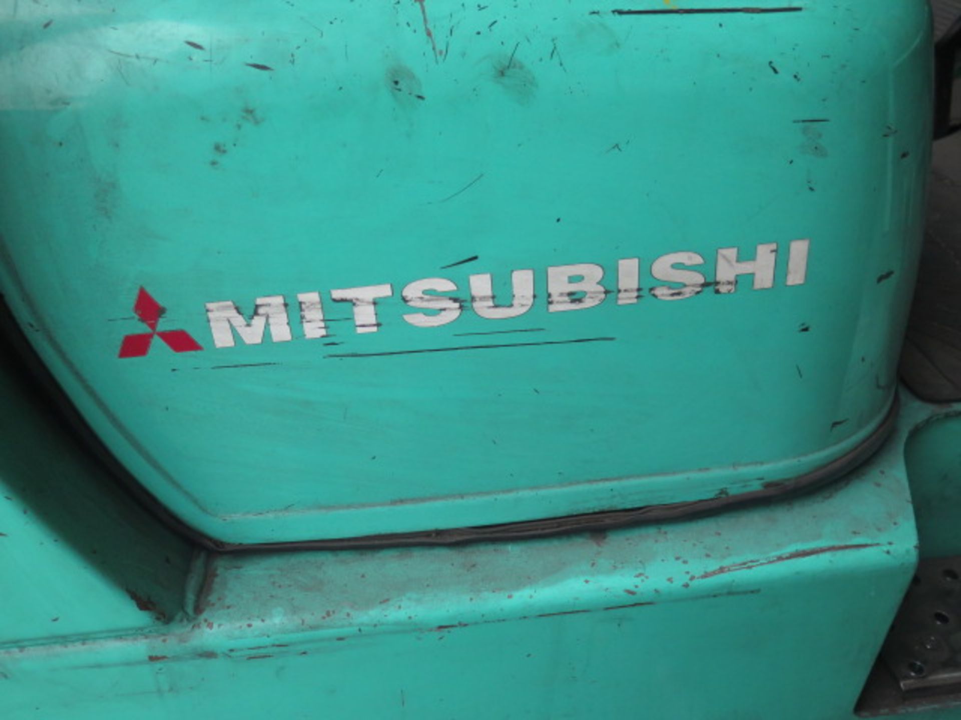 Mitsubishi FG30K 6000 Lb Cap LPG Forklift s/n AF130-35456 w/ 2-Stage Mast, 130” Lift SOLD AS IS - Image 4 of 14