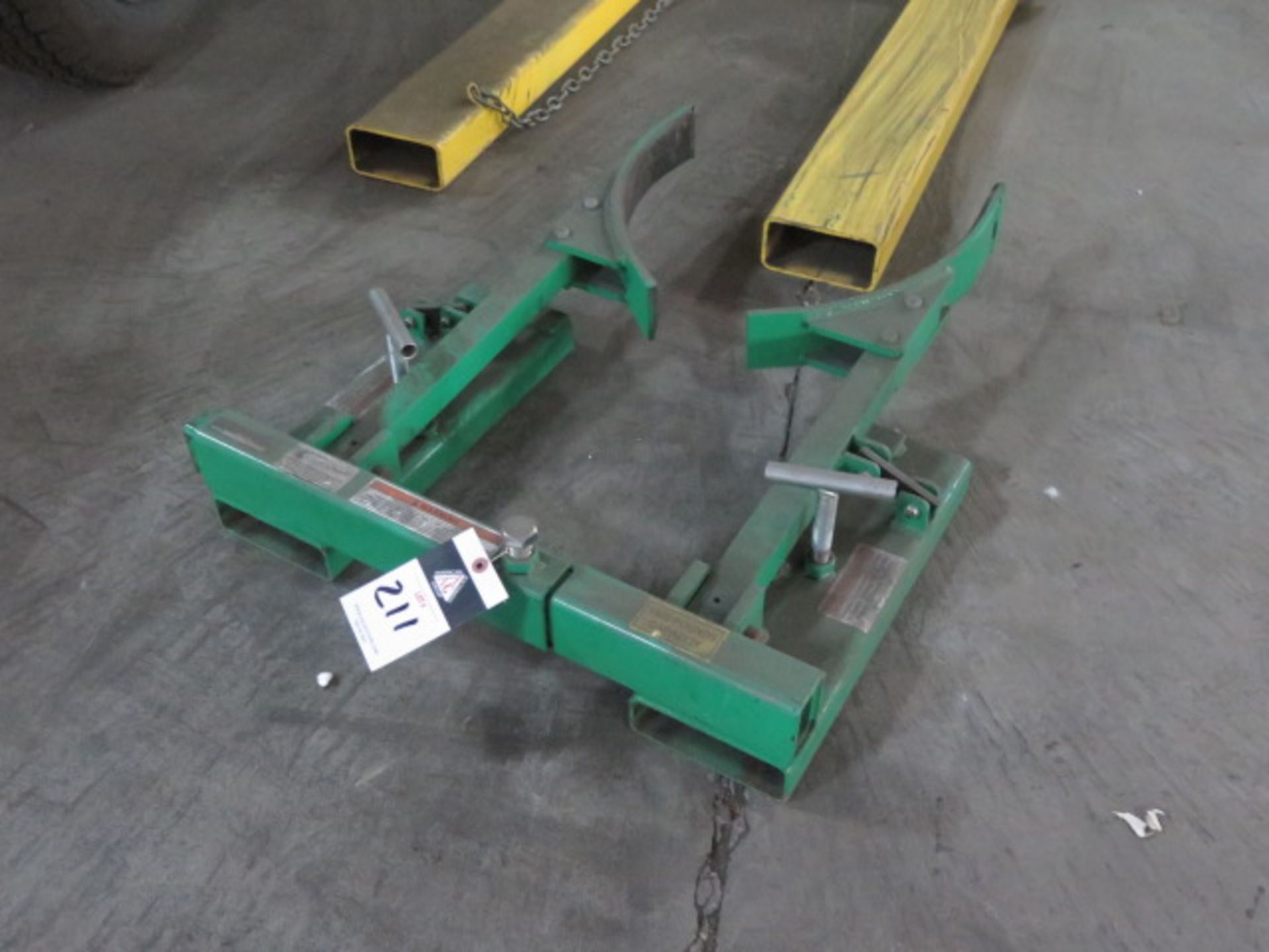 Fork Extensions and Barrel Grabber Attachment (SOLD AS-IS - NO WARRANTY)