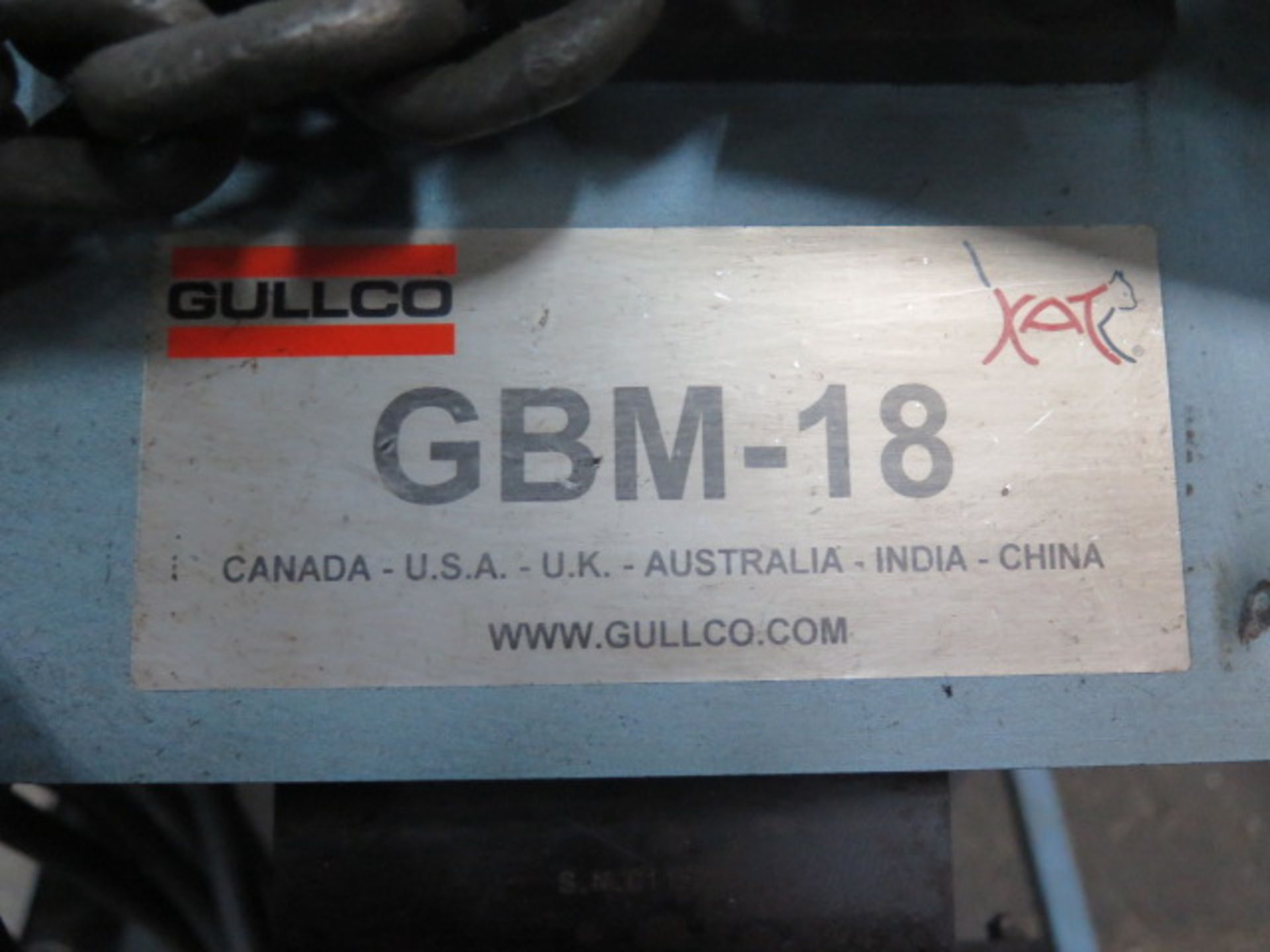 Gullco GBM-18 Power Beveler (SOLD AS-IS - NO WARRANTY) - Image 3 of 8