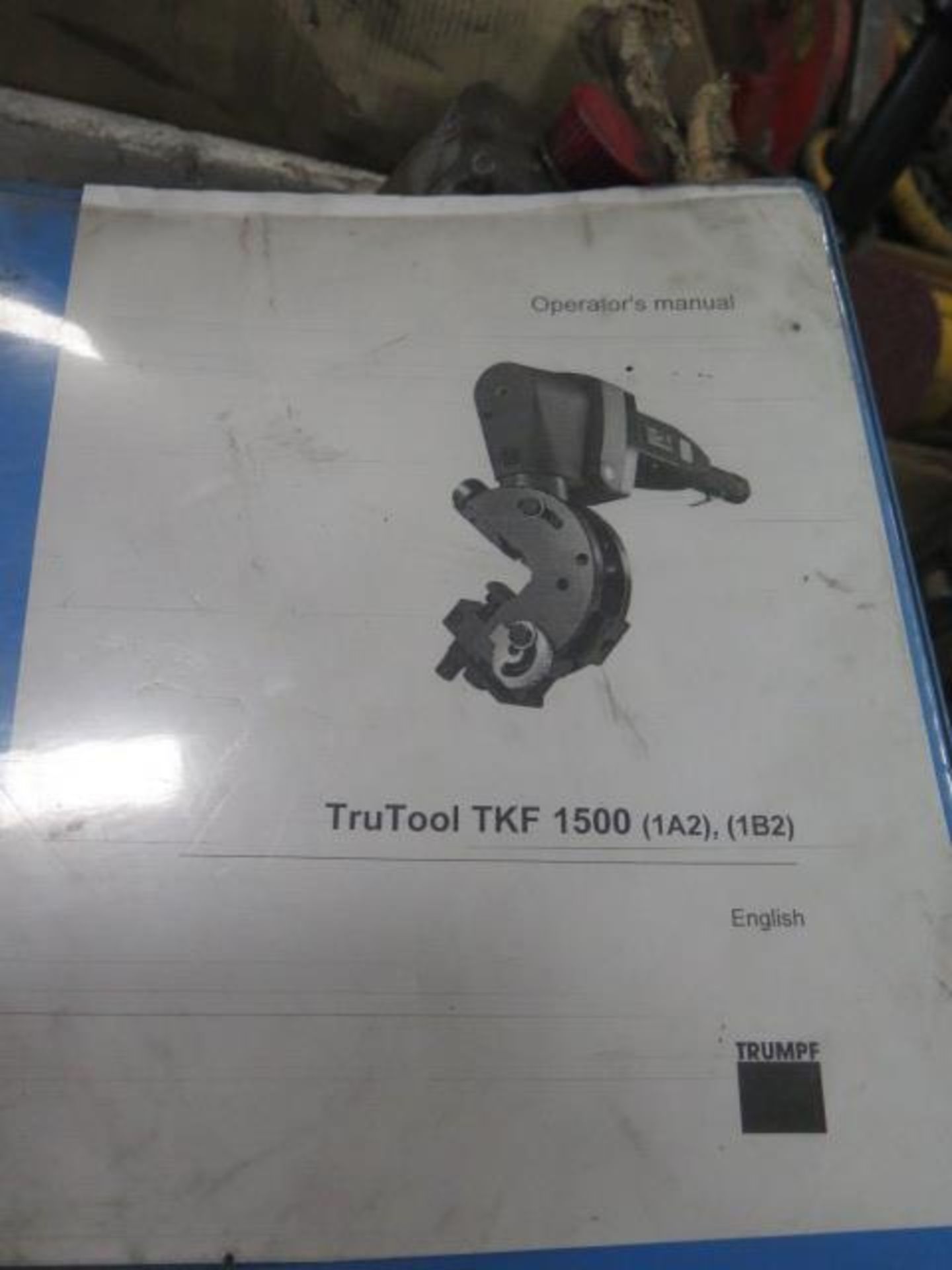 Trumpf "TruTool" TKF 1500 Power Beveler (SOLD AS-IS - NO WARRANTY) - Image 4 of 4